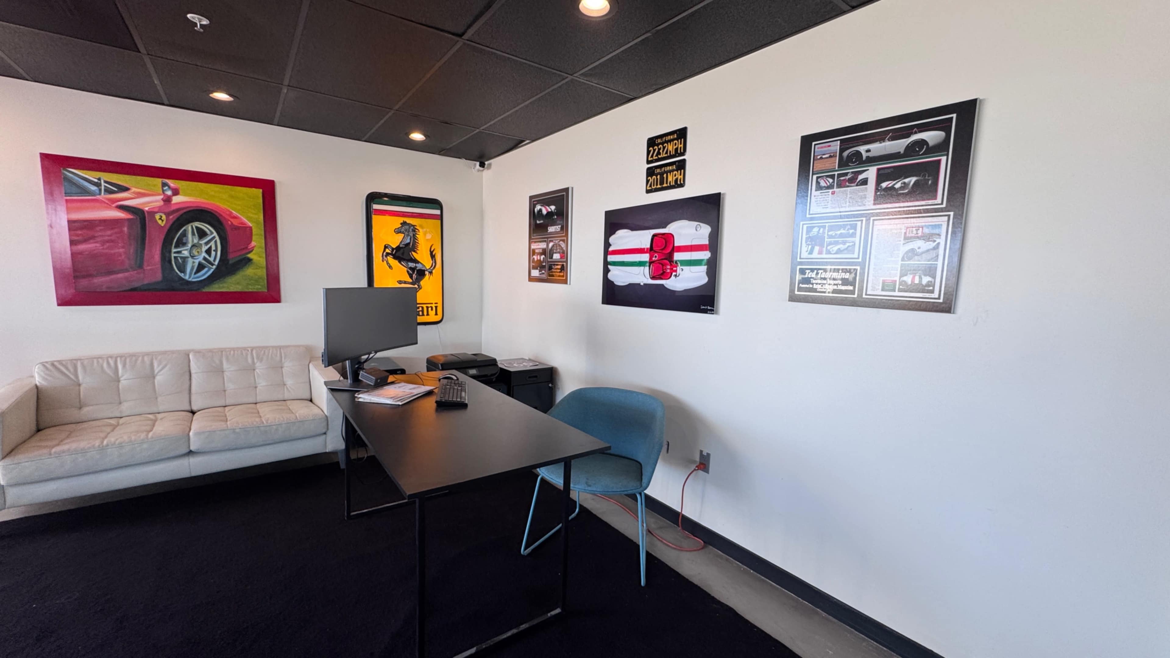 Creative Meeting room office space in a beutiful Auto Gallery Image in Redwood City, Redwood City, CA