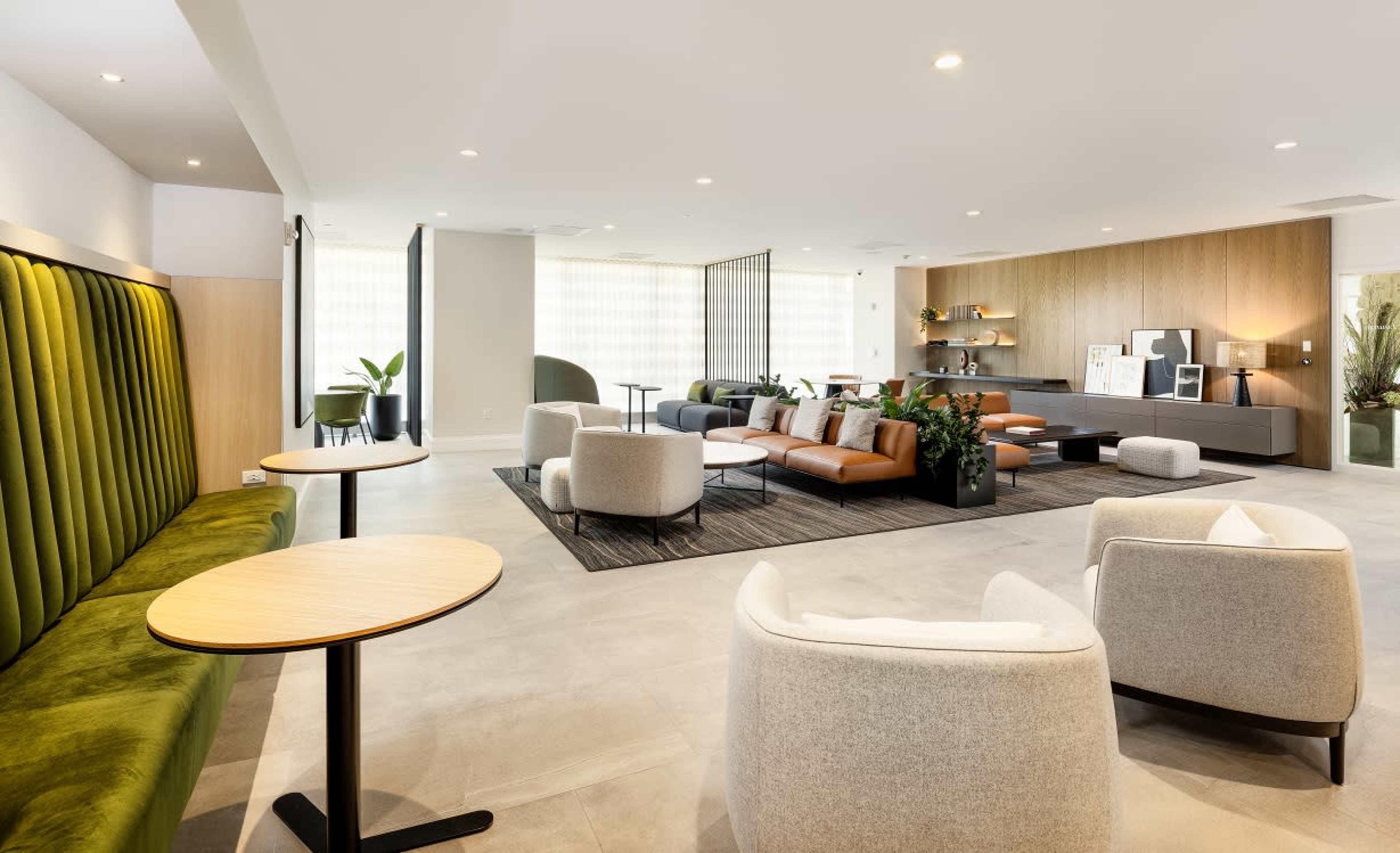 Bright, Spacioius Lounge with Kitchenette.  Perfect for meetings. Image in Back Bay, Boston, MA