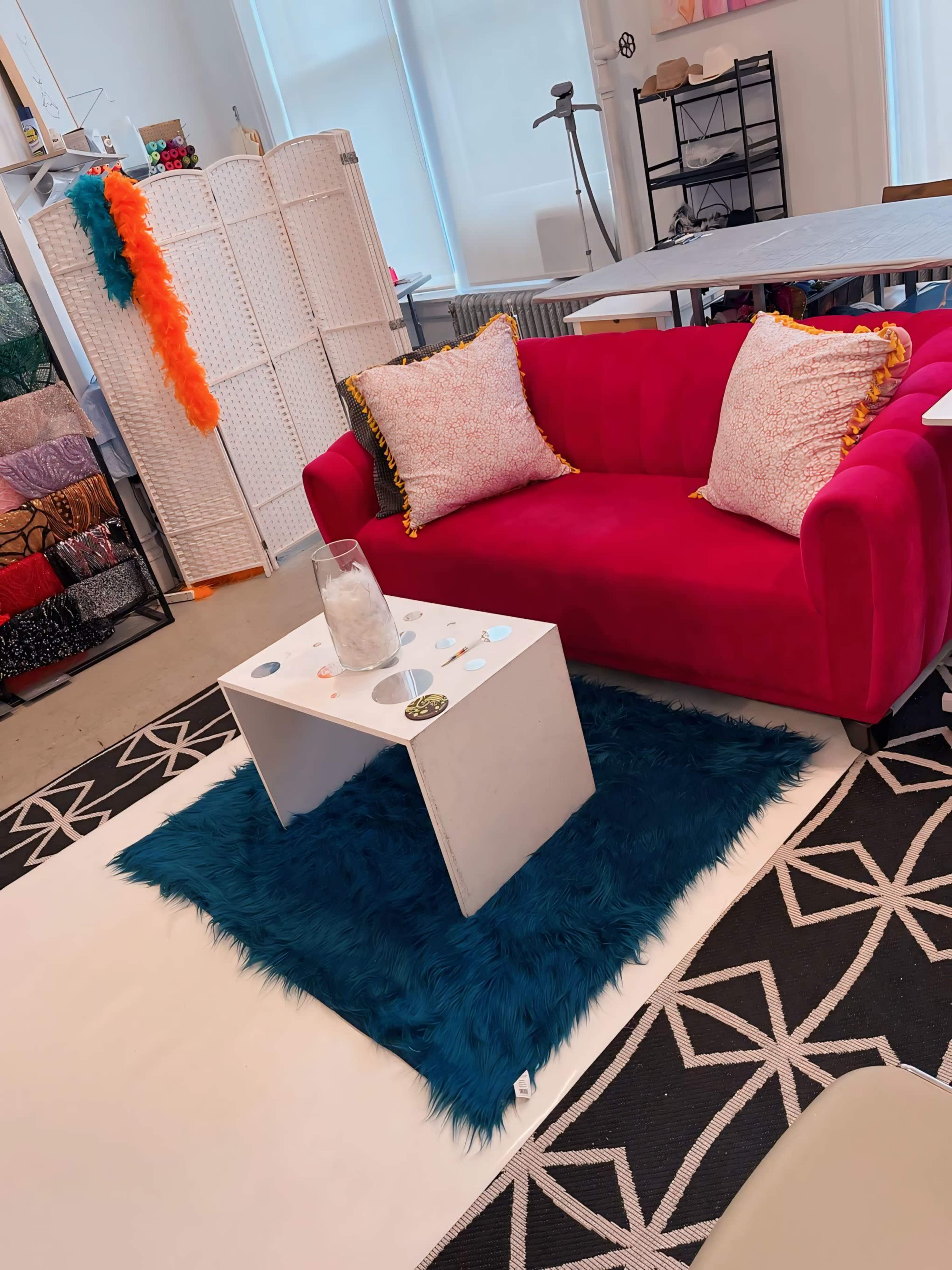 Chic and Modern Contemporary Fashion Studio Space with White Runway Image in Lower West Side, chicago, IL