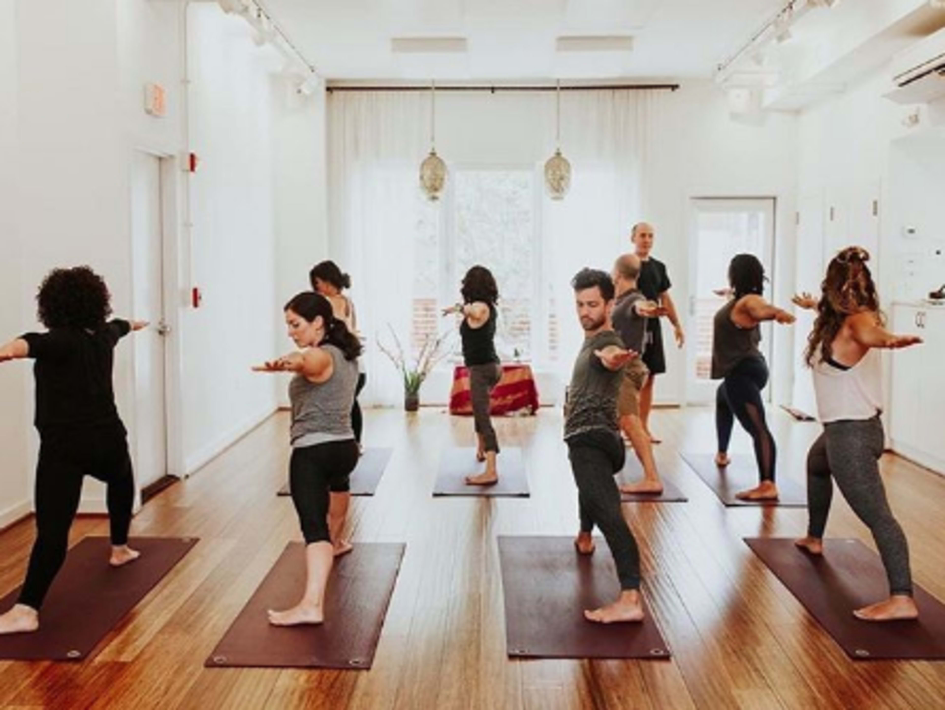 Private yoga, fitness, or mindfulness classes