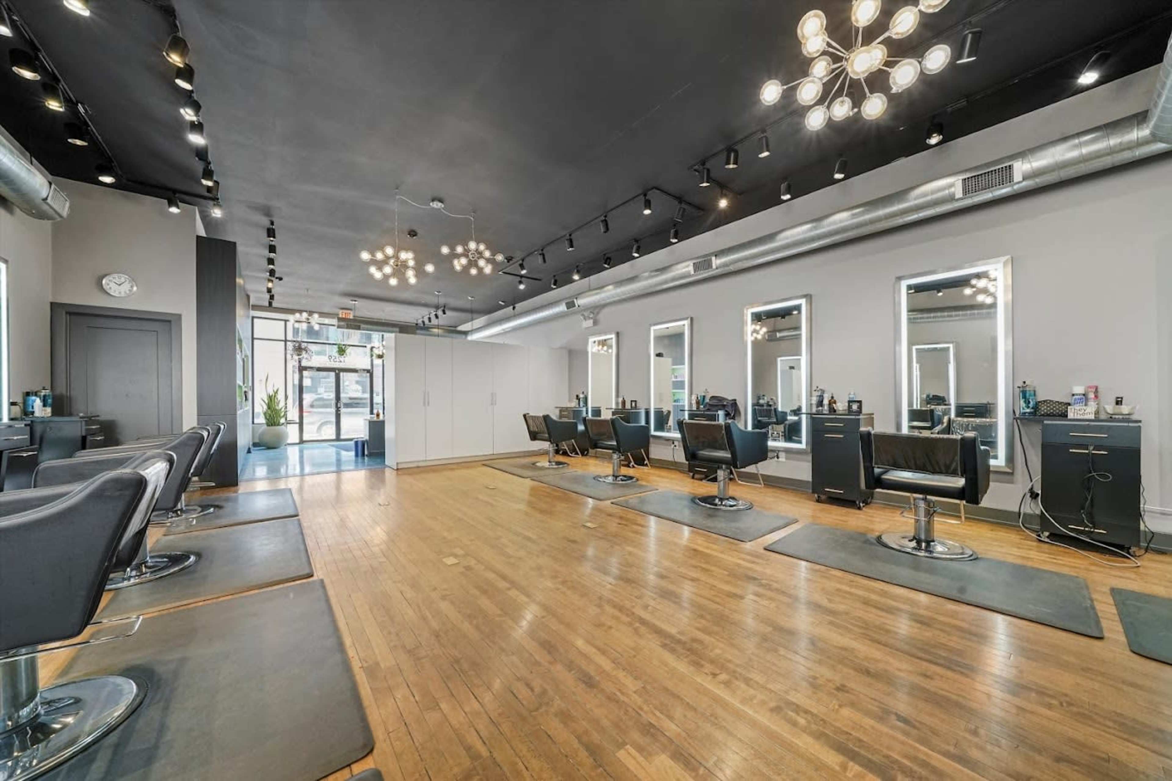 Trendy Wicker Park Hair Salon Image in West Town, Chicago, IL