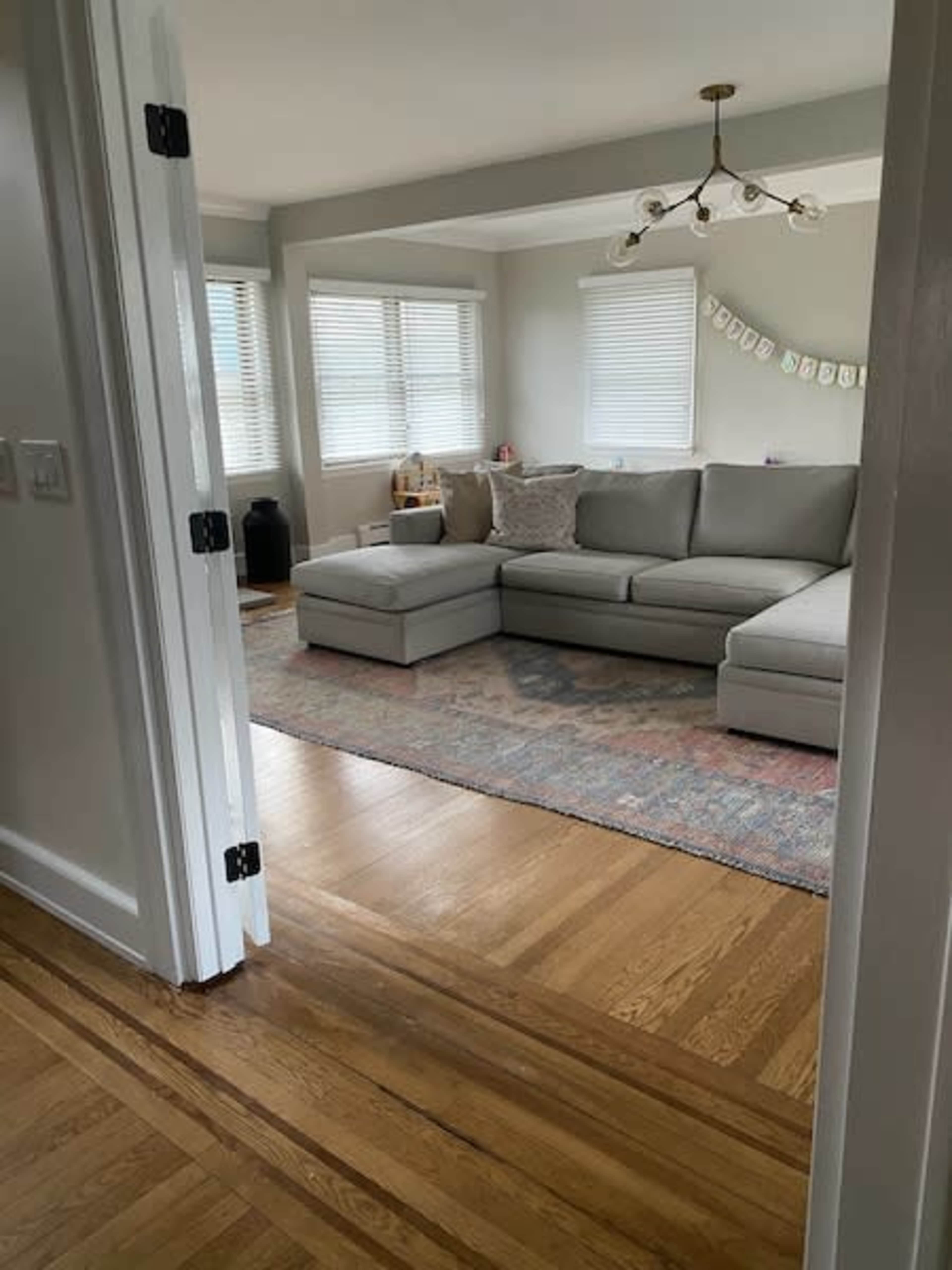 Spacious Center Hall Colonial :  Natural light, Driveway, Backyard Image in Englewood, Englewood, NJ