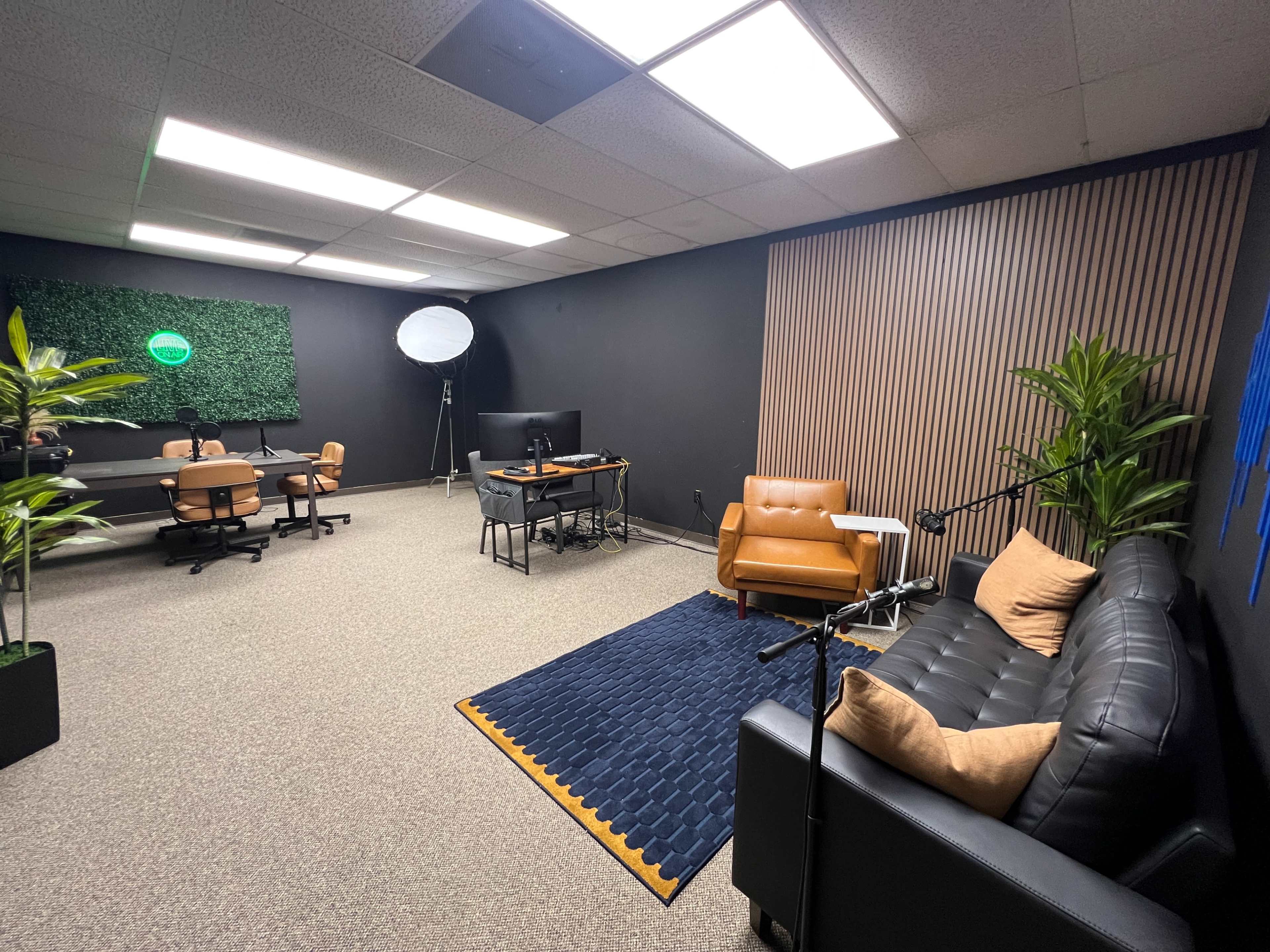 Modern Podcast Studio Image in Cedar Hill, Cedar Hill, TX