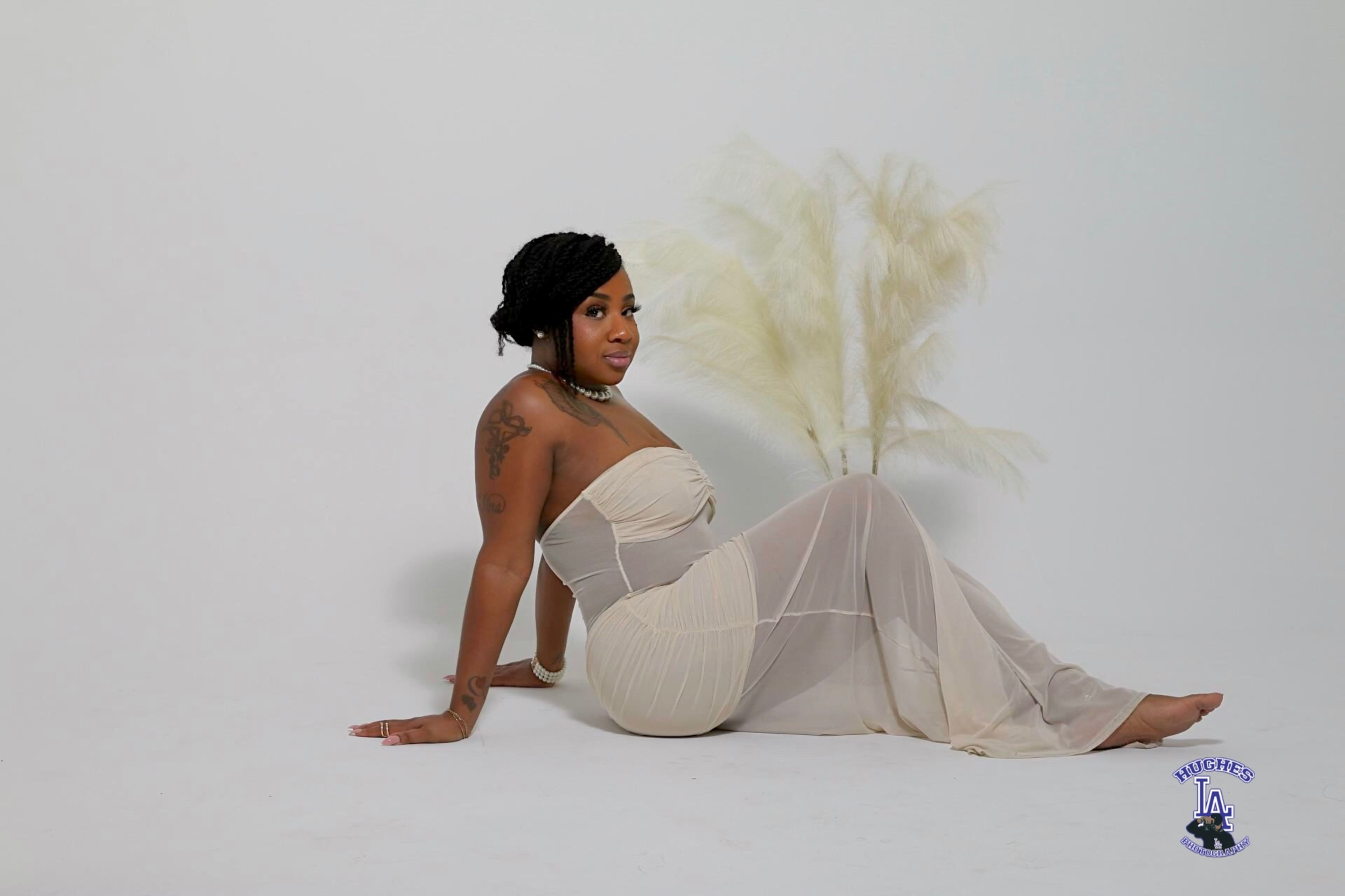 Ad photo shoot
