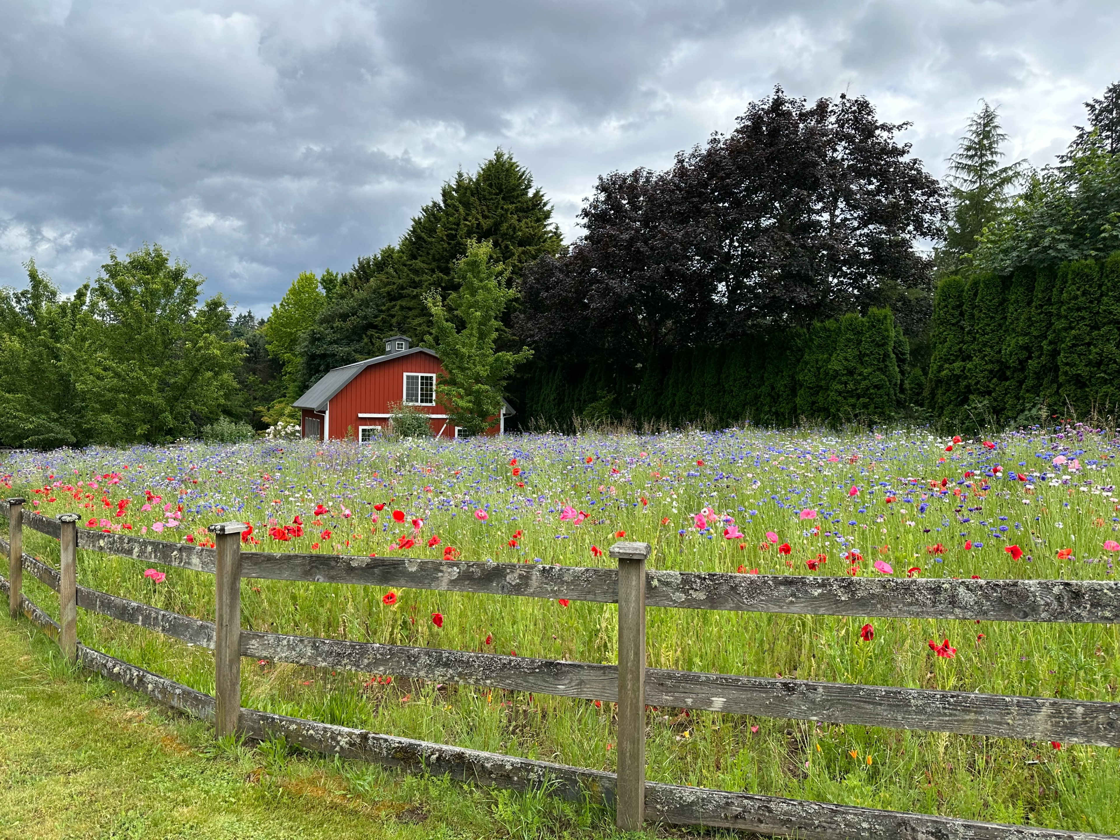 Picturesque Barn and Gardens for Offsites, Meetings, Retreats & Workshops Image in , West Linn, OR