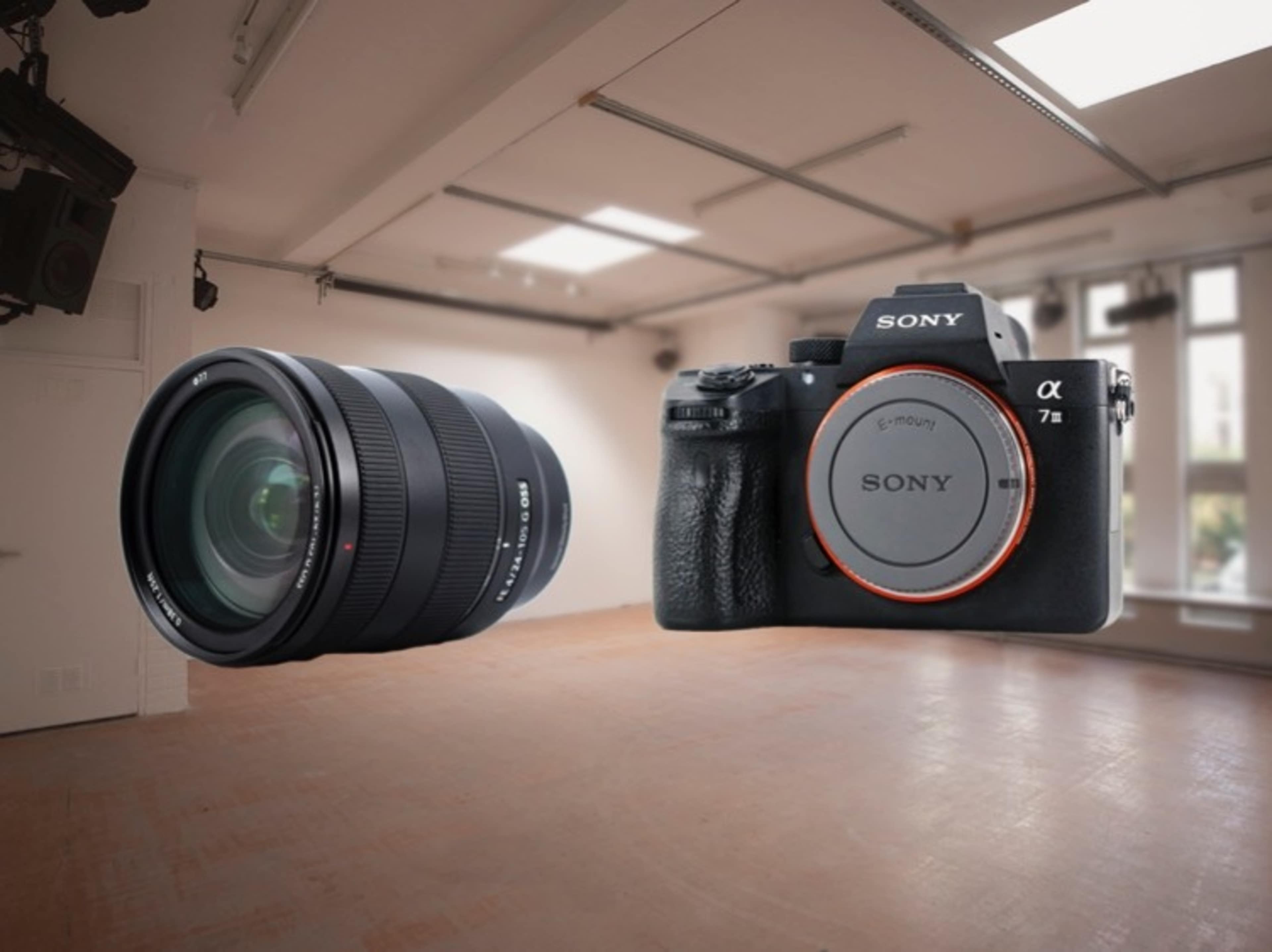 Sony A7iii (A73) camera with Sony FE 24-105mm f/4 
