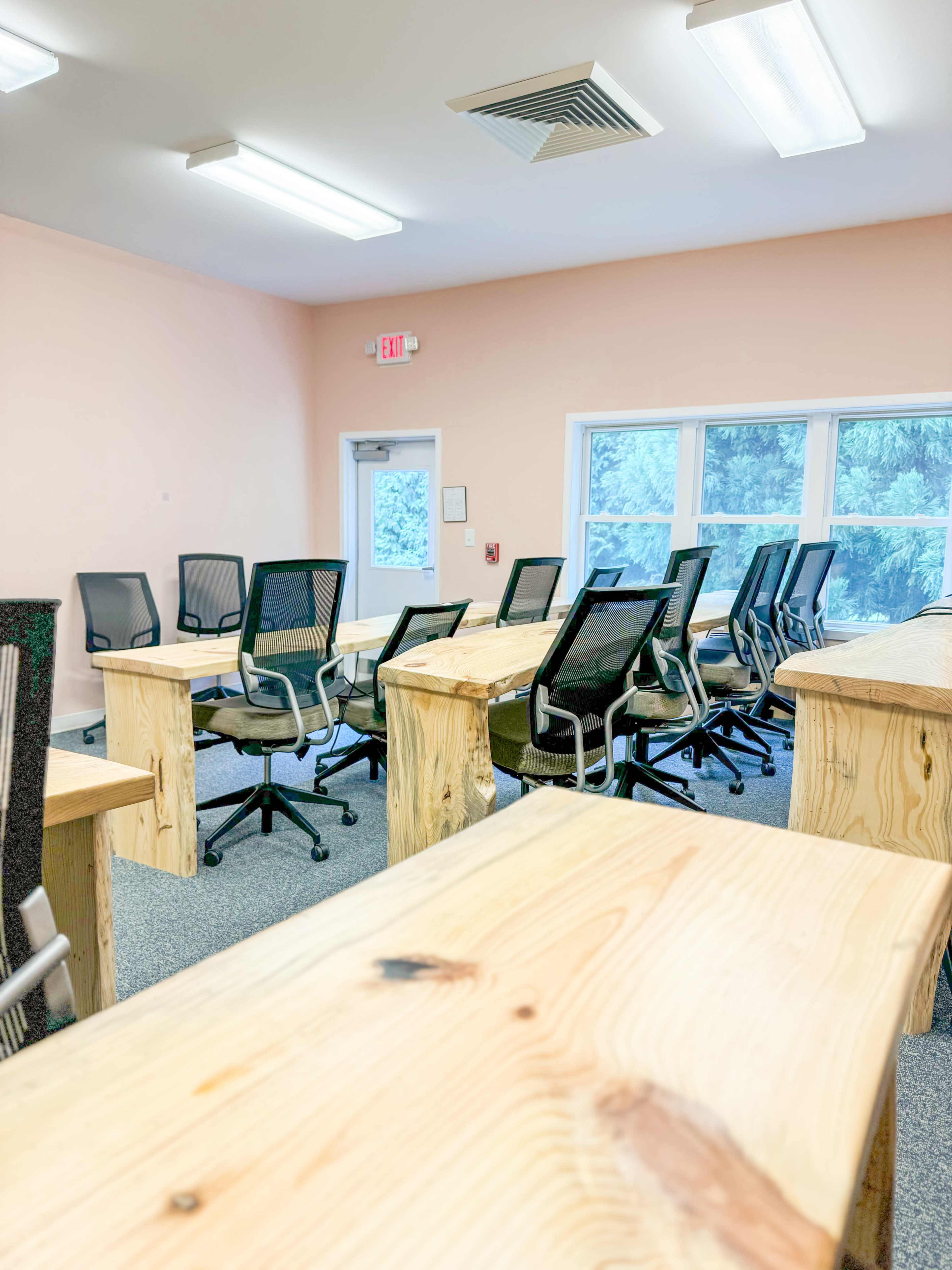 The Rustic Retreat Classroom Image in , Hillsborough, NC