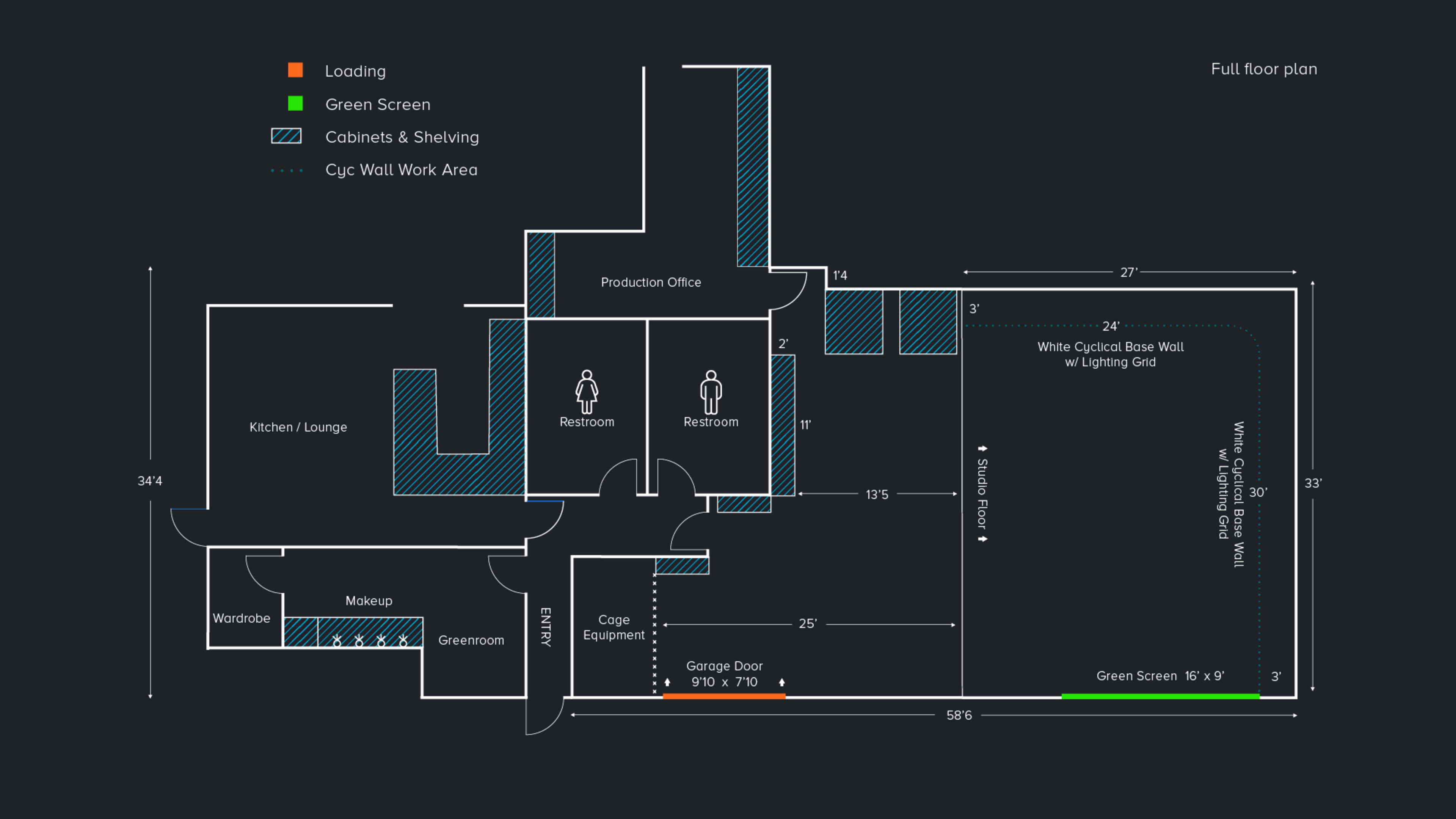 Flexible video production space conveniently located near Microsoft and Meta Image in Wilburton, Bellevue, WA