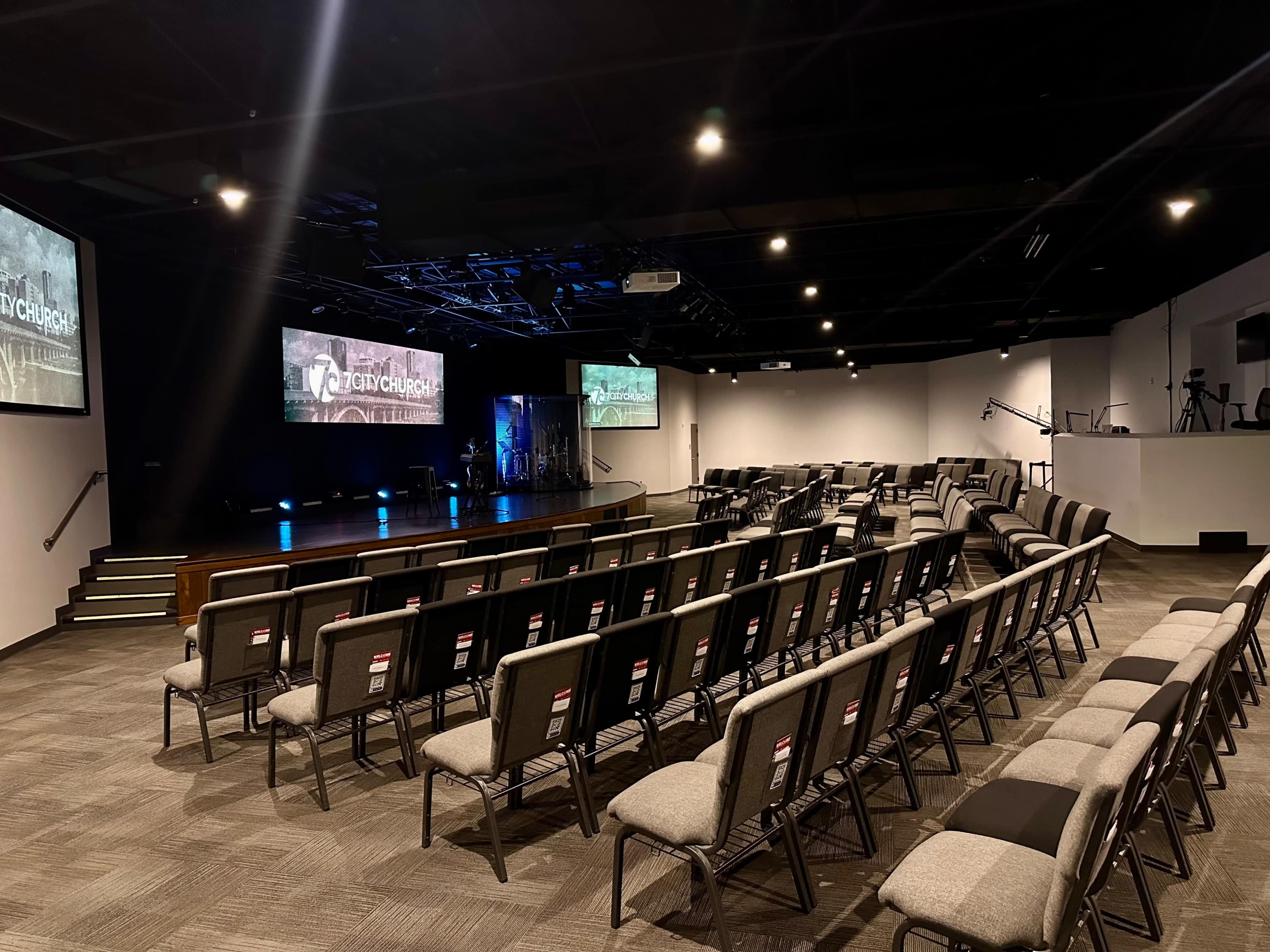Modern Church Located Near Downtown Image in Cultural District, Fort Worth, TX