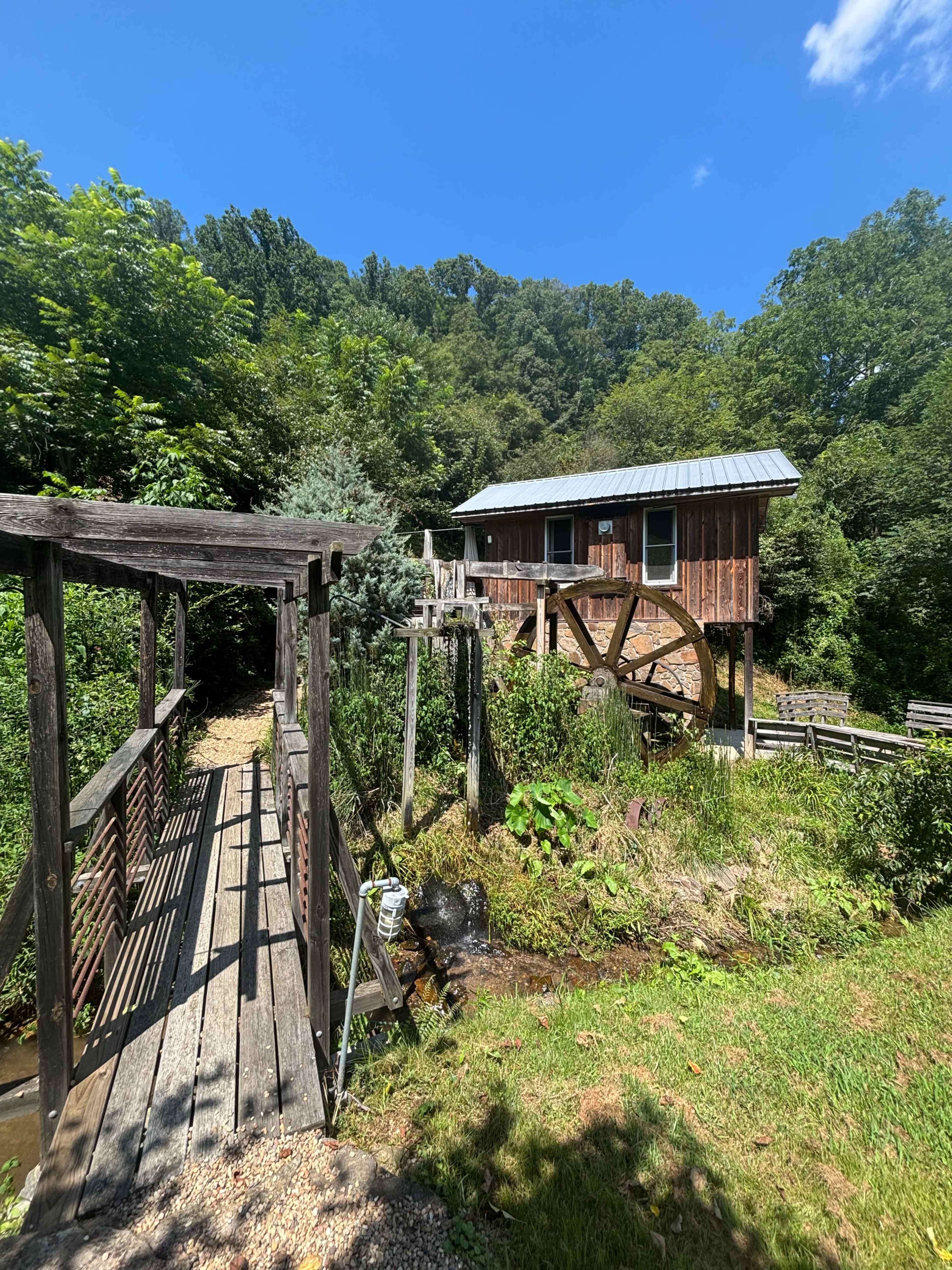 40 Acre Farm Retreat Center with Mountain Views Image in , Marshall, NC