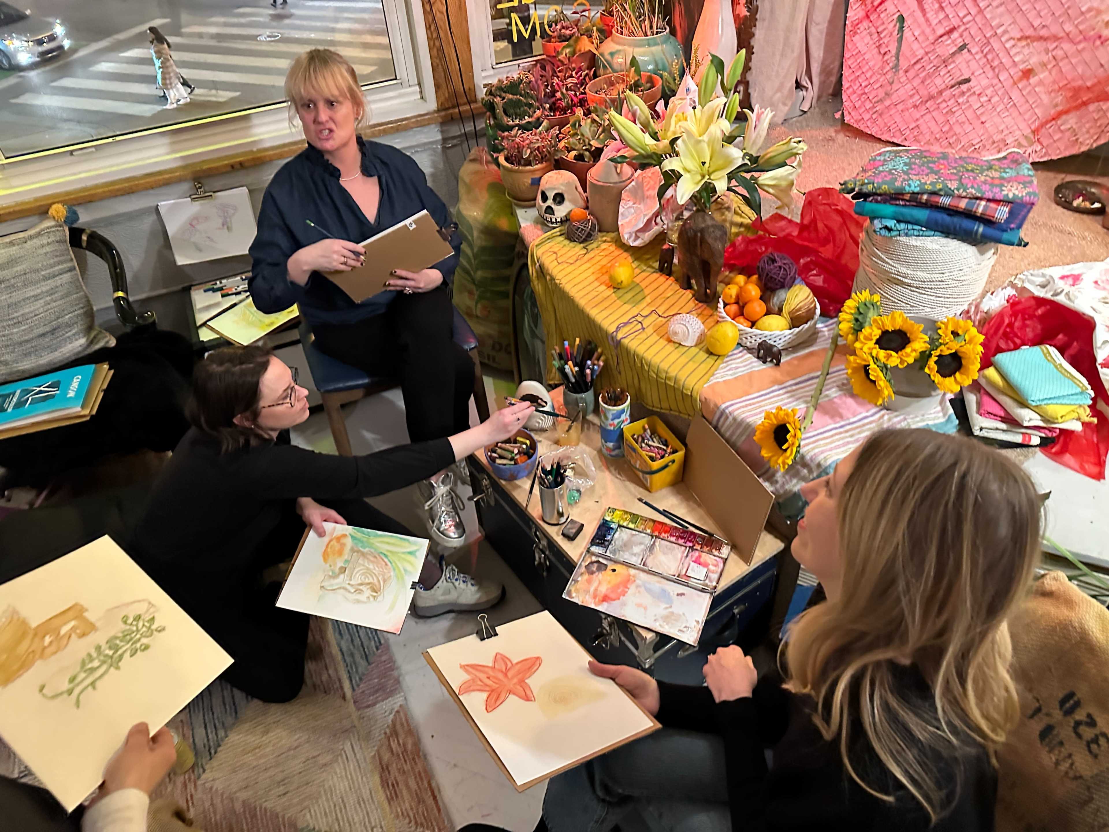 Eclectic Artist Space with Small Stage for Meetings, Small Presentations and  Events Image in West Town, Chicago, IL