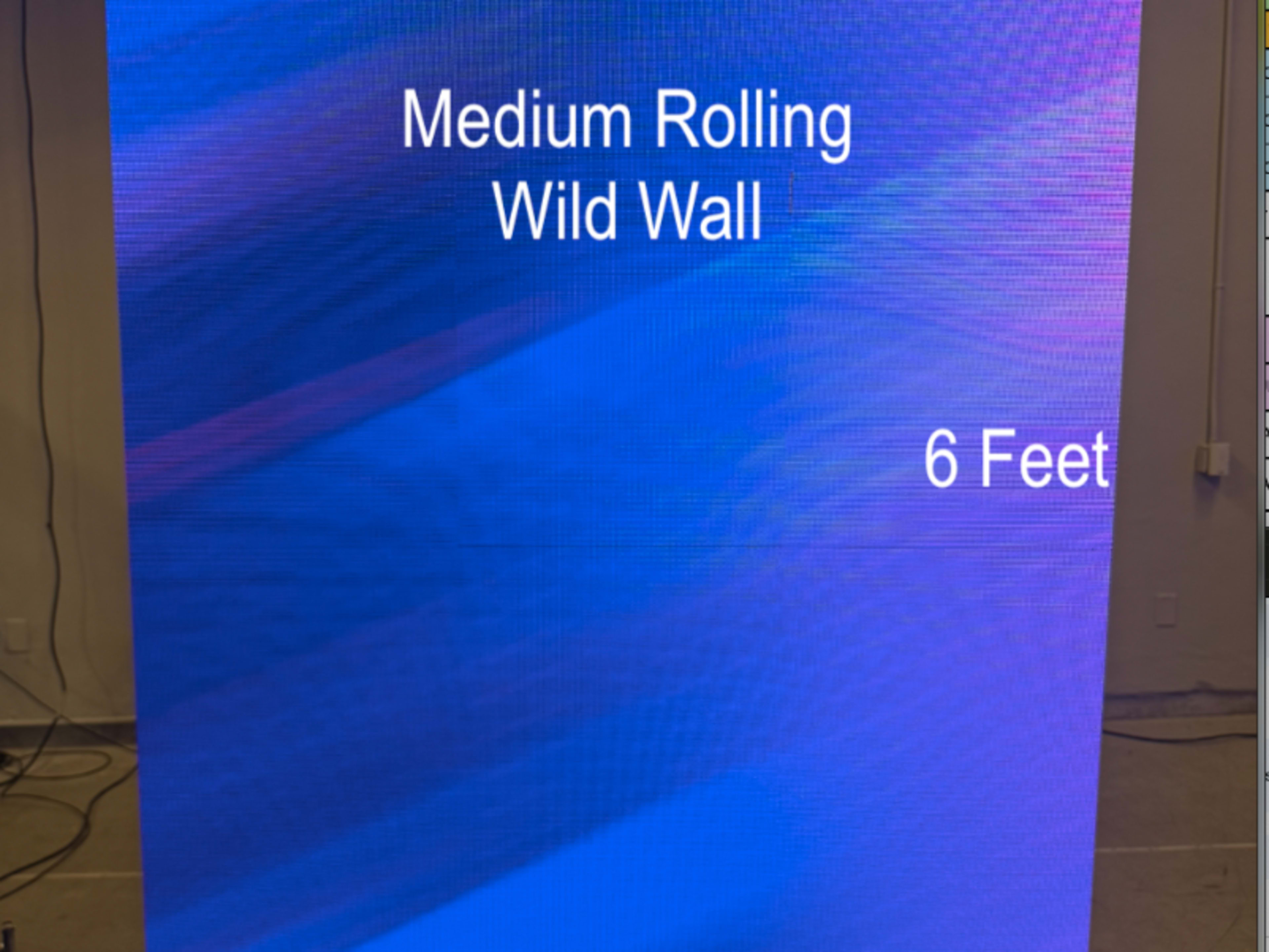Medium Rolling Wild Wall