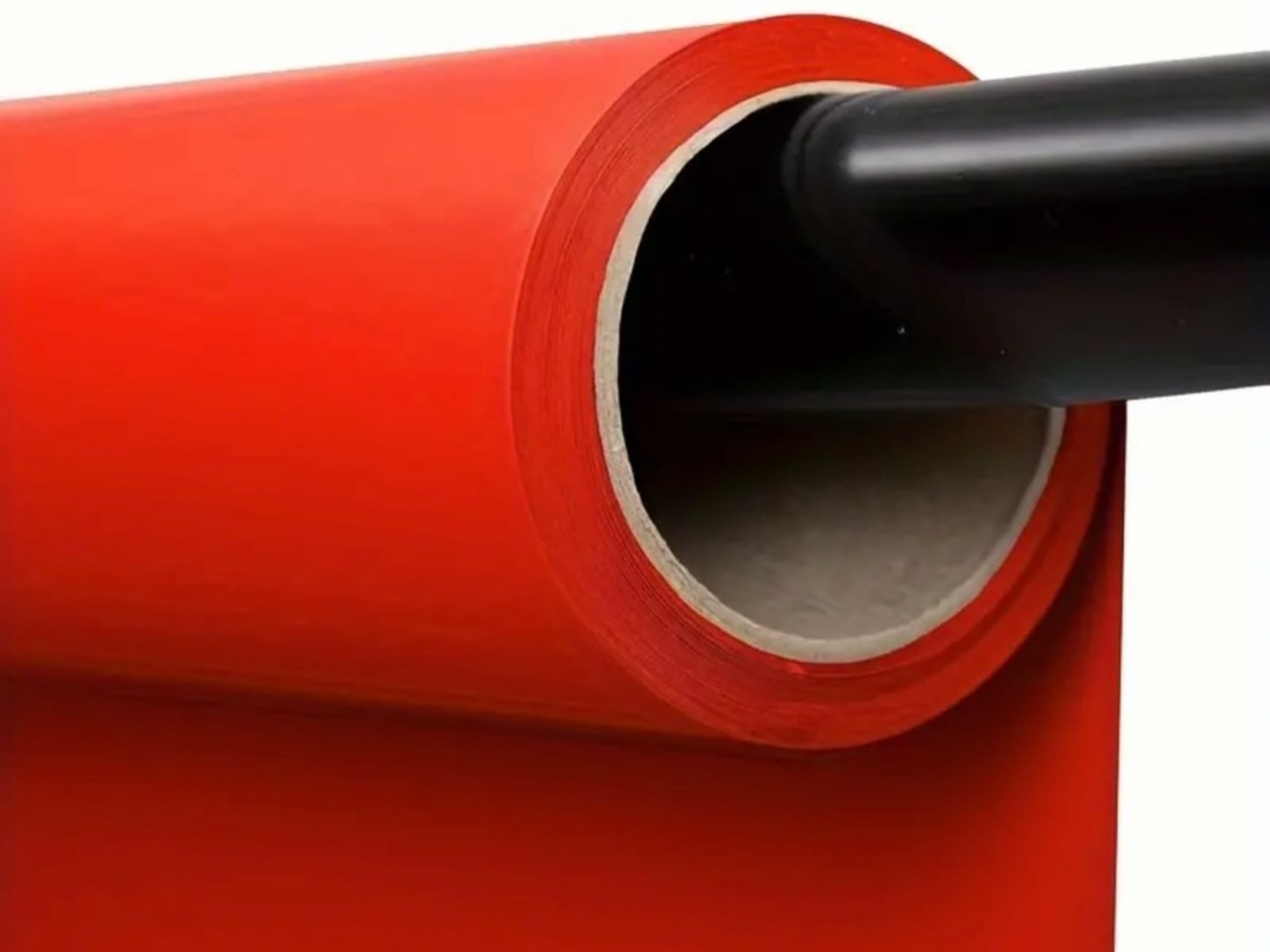 10 Ft Red Seamless Paper Backdrop 