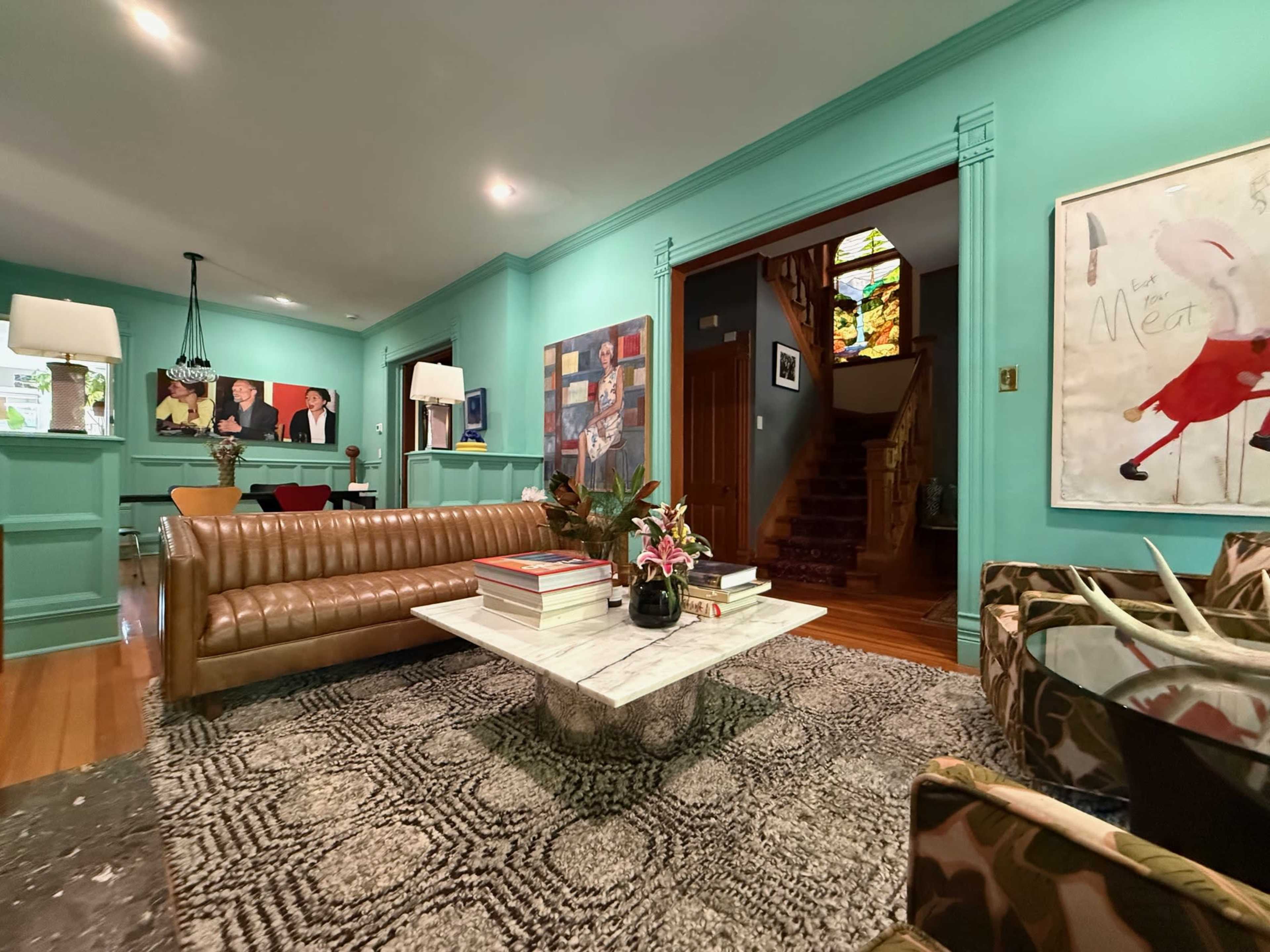 Art Cube Victorian House Image in Cheesman Park, denver, CO