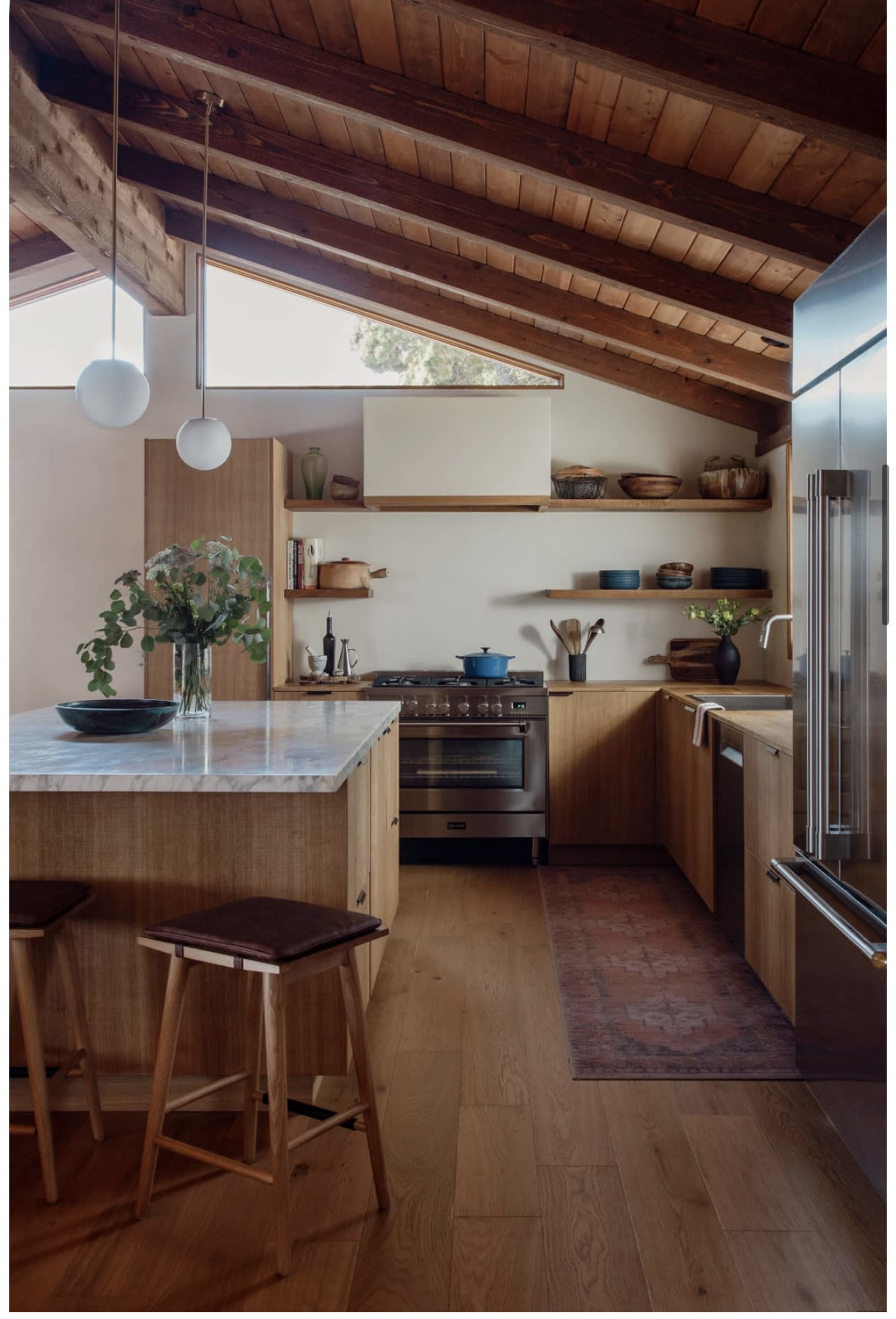 Canyon House Filled with Natural Light, Warm and Cozy Charm, High Wood Ceiling Luxury Spa Feeling Bath Image in Clairemont, San Diego, CA
