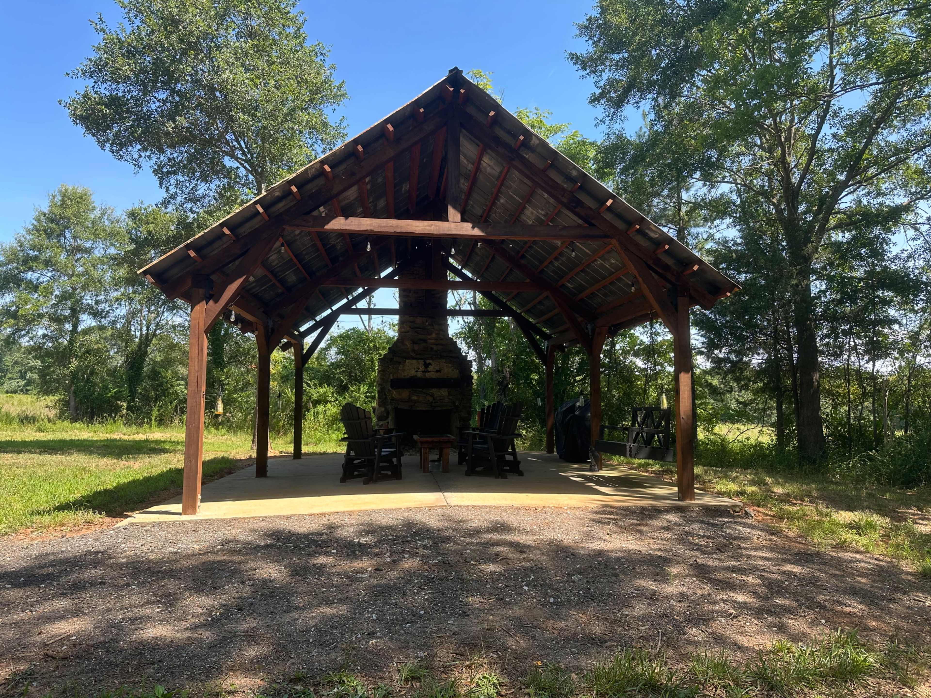 Rustic Outdoor Space for Small Weddings, Showers, Parties and More! Image in Mayo, Cowpens, SC
