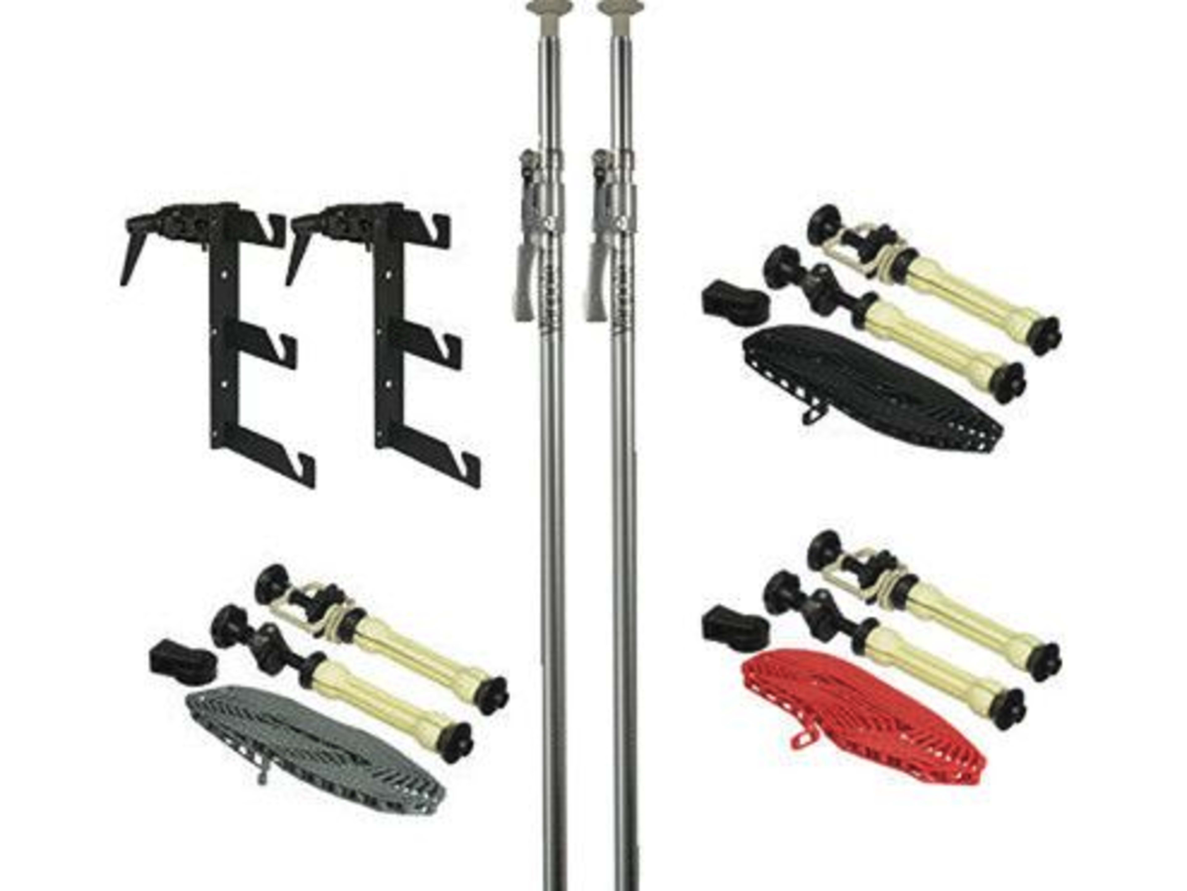 Backdrop varipole system with 9' cross-bar