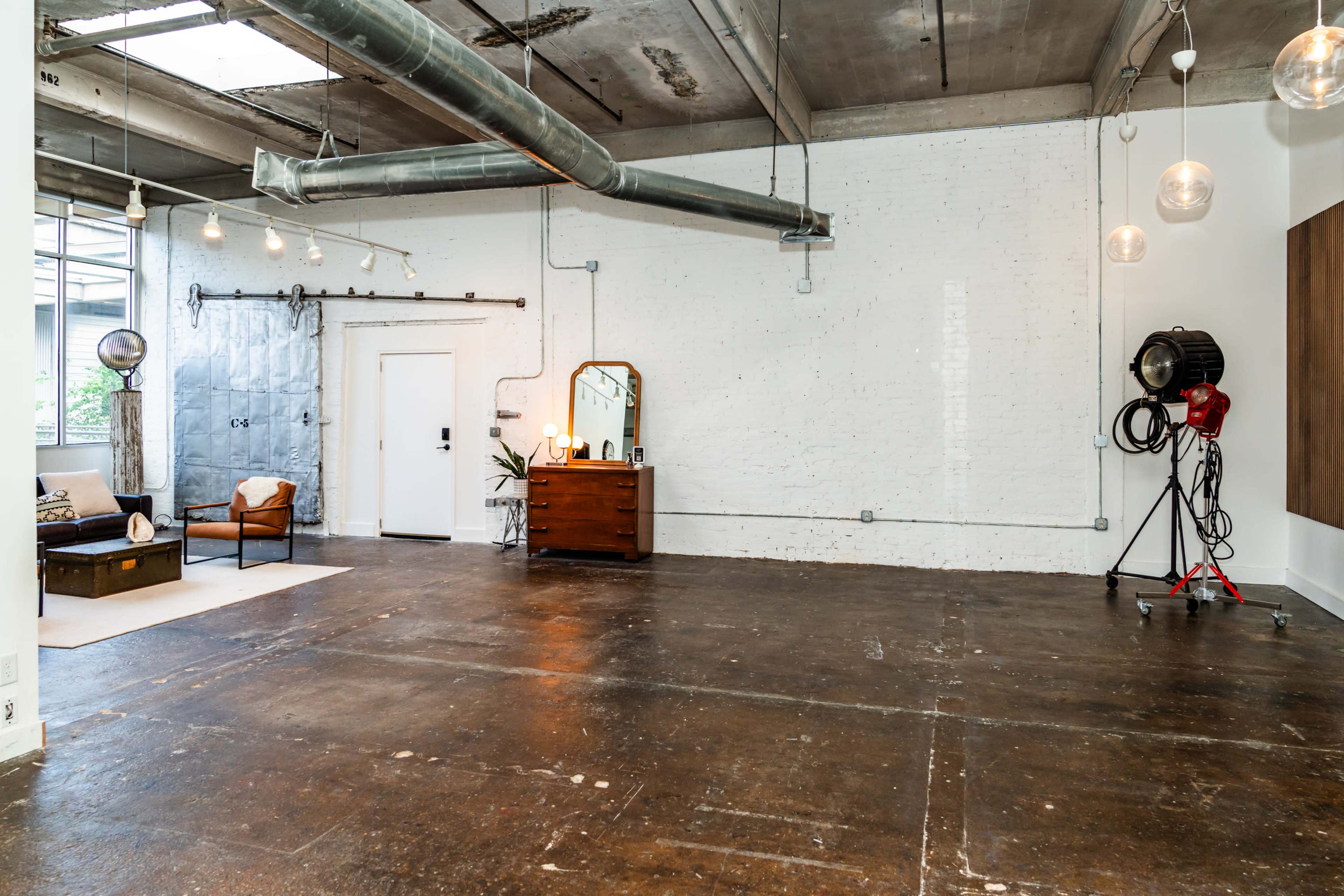 Modern Industrial Creative Content Studio and Event Space located on the Beltline Image in Old Fourth Ward, Atlanta, GA
