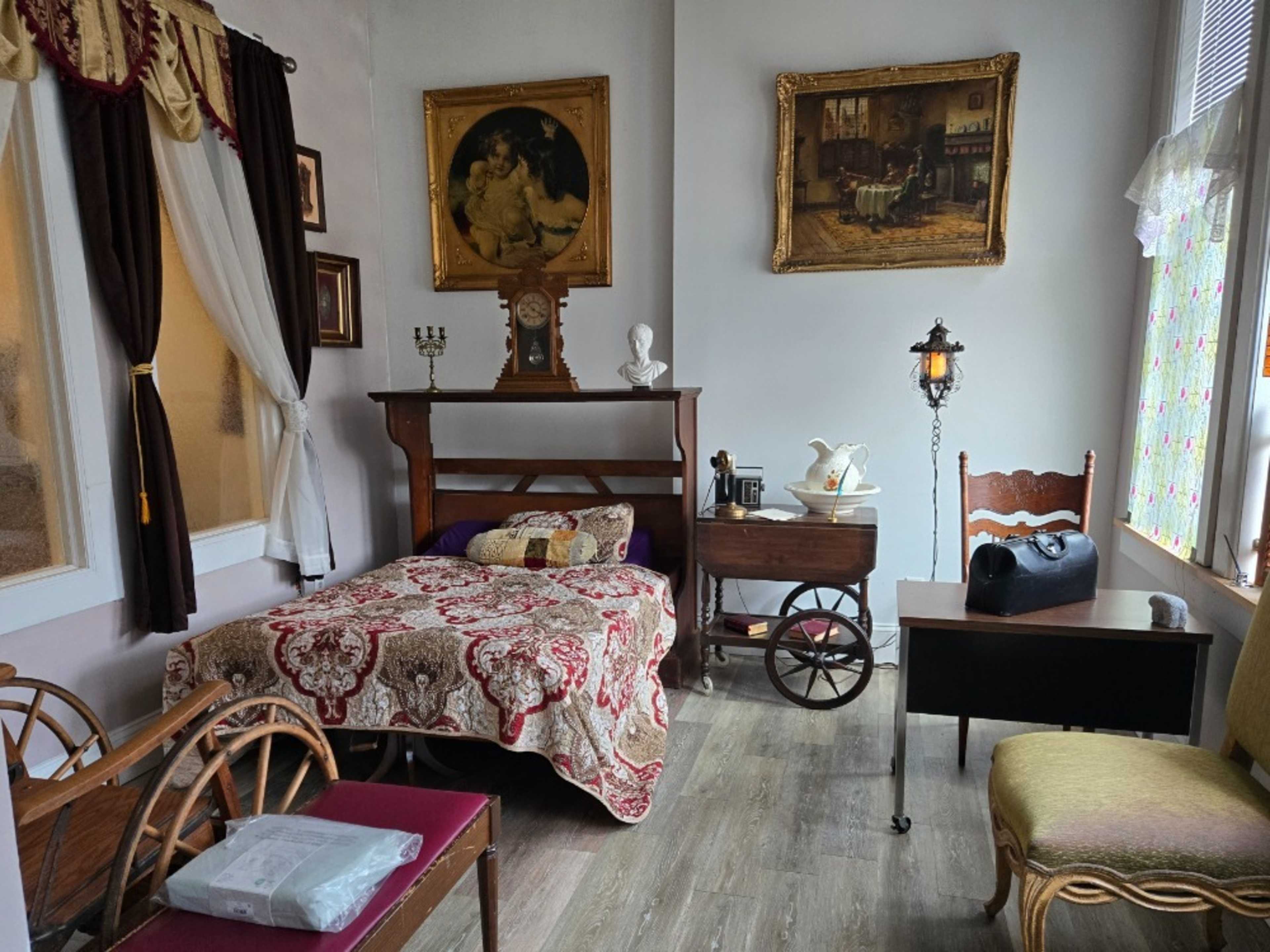 Bridal changing/makeup room for weddings