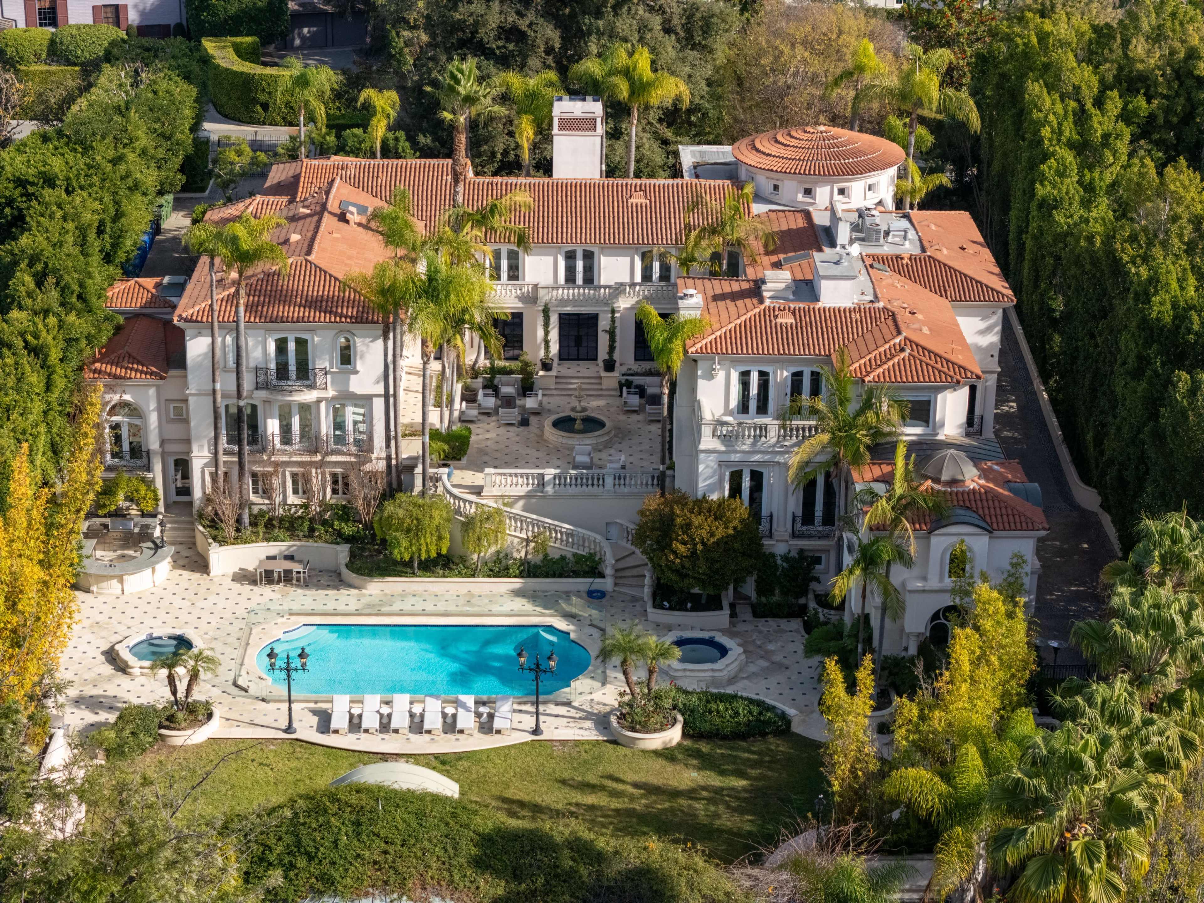 Villa Martinique - Massive Grounds Indoor And Outdoor Pool Image in Bel Air, Los Angeles, CA
