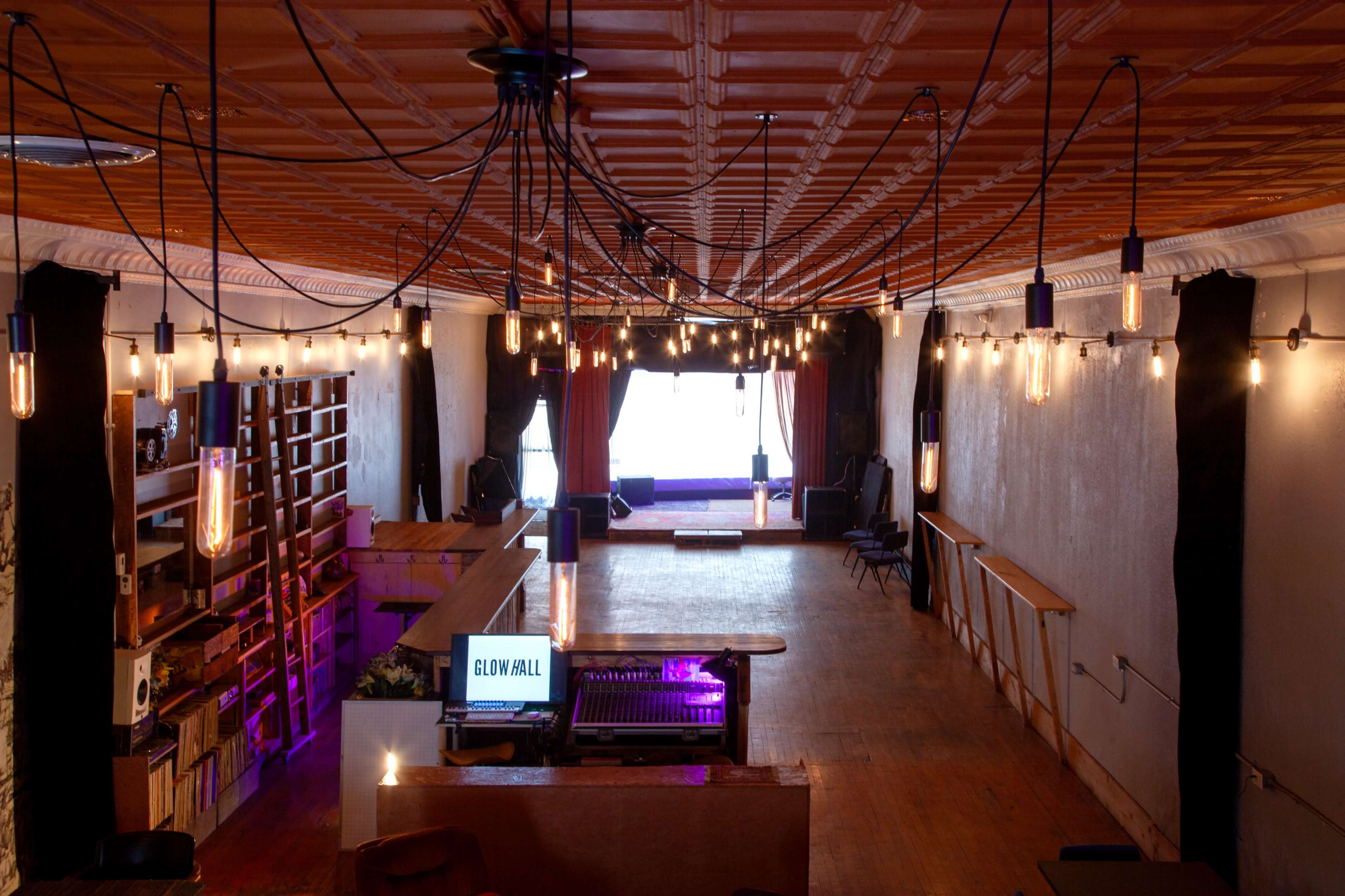 Downtown Creative Venue with Stage, Sound System, and Dance Floor in Kalamazoo Image in Central Business District, Kalamazoo, MI