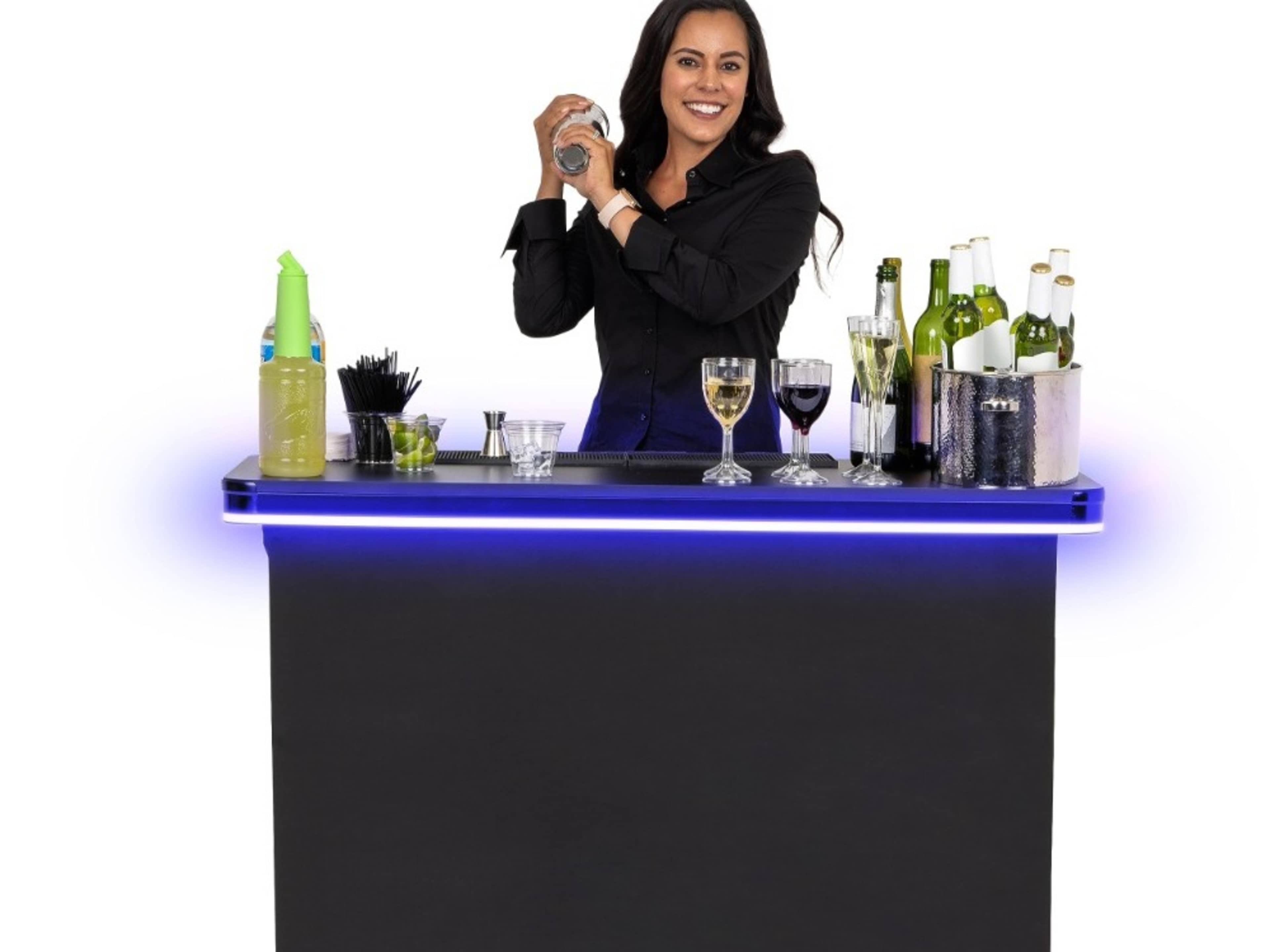 portable bar table