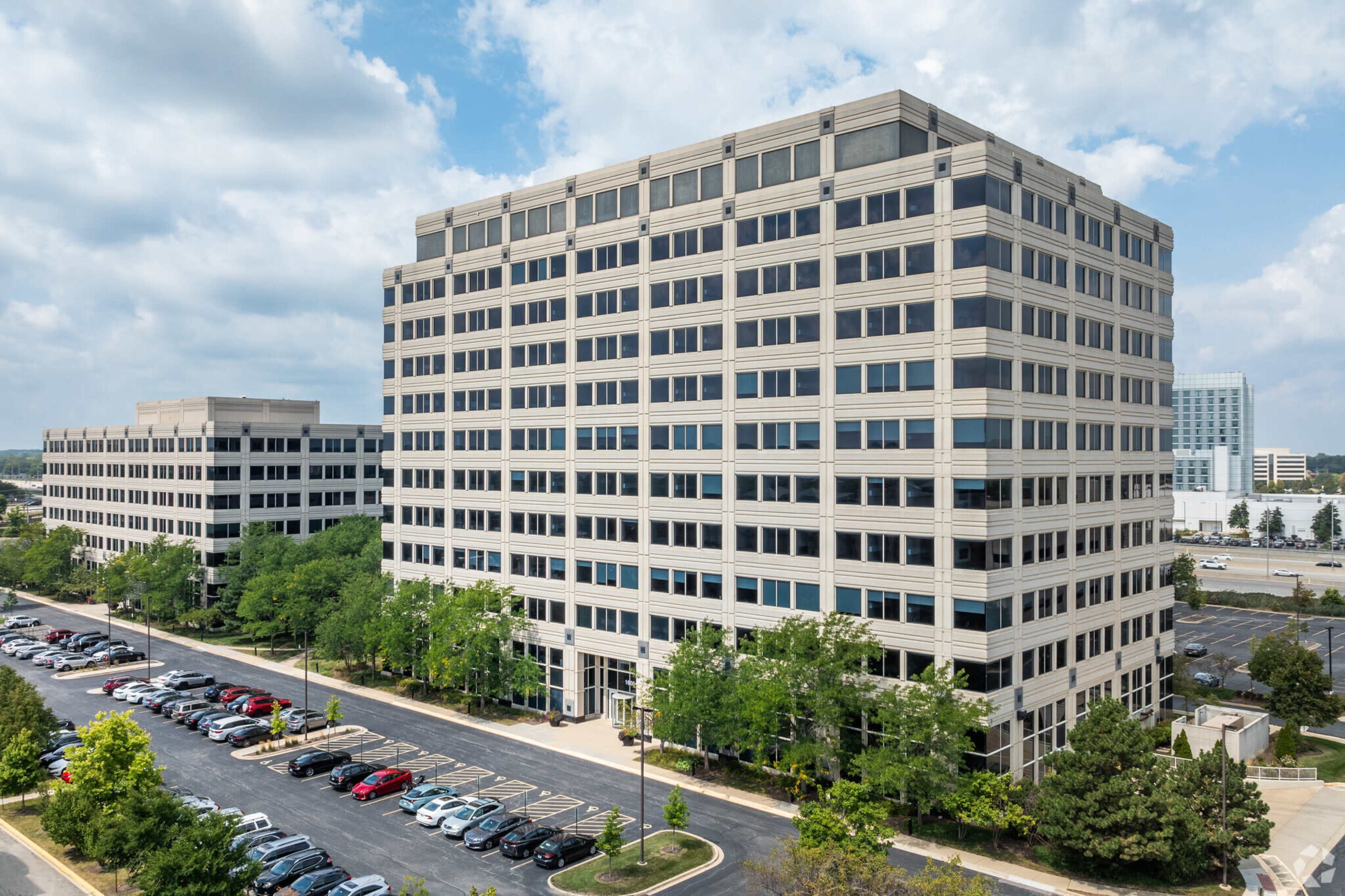 Modern 12-Person Meeting Room in Top Floor Coworking Space Image in Schaumburg Township, Schaumburg, IL