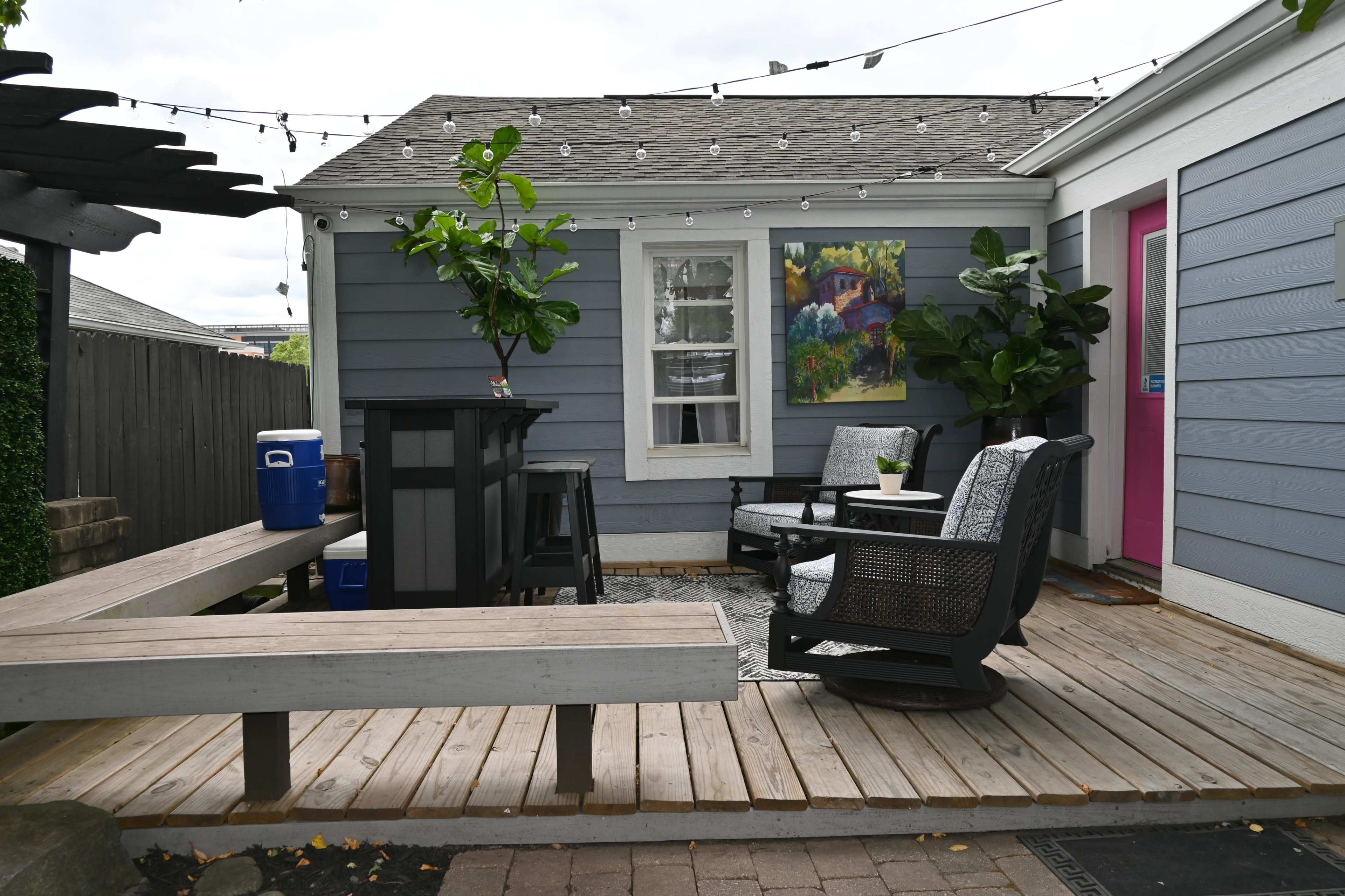 Carmel Garden Patio Image in Carmel Arts & Design District, Carmel, IN