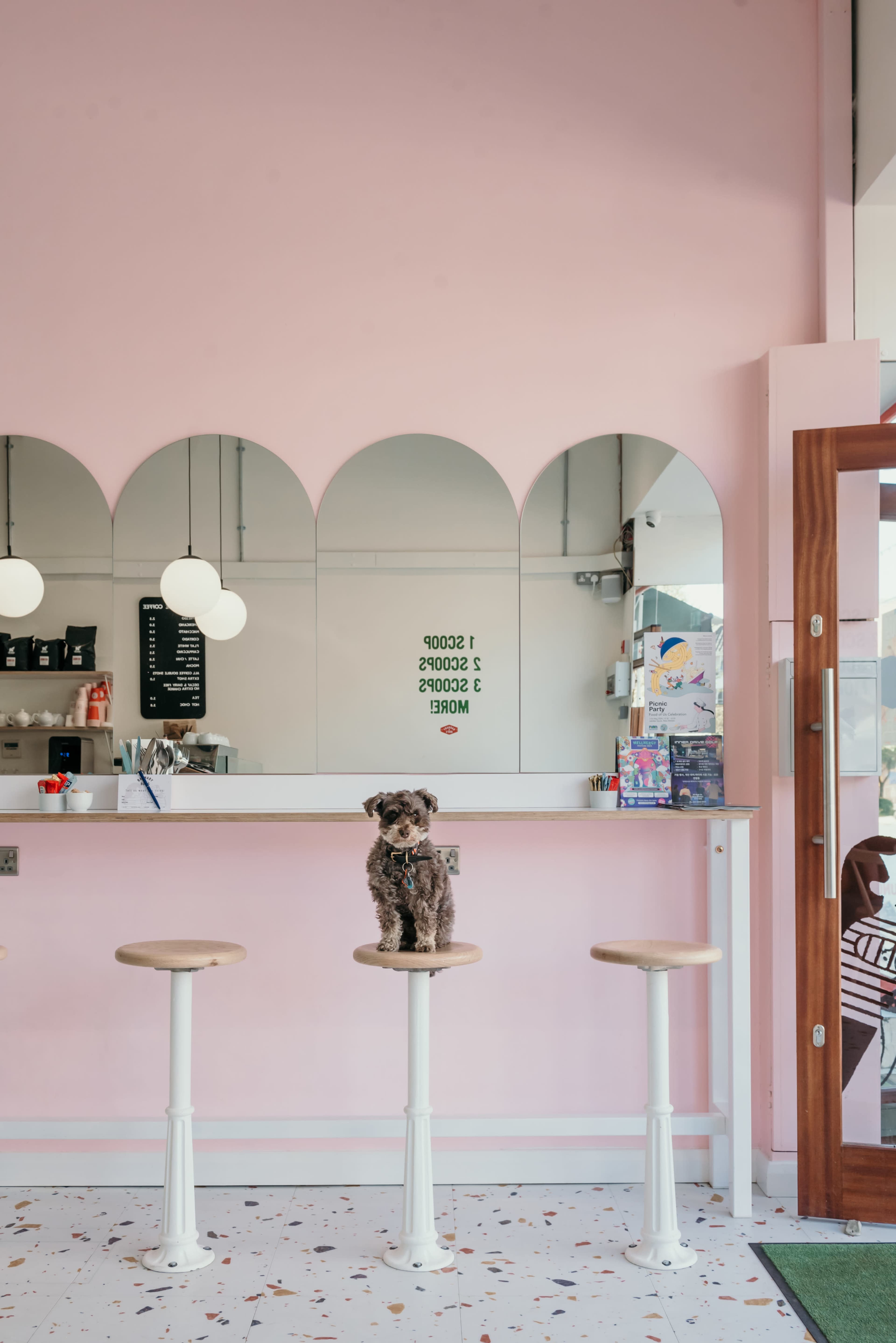Cute highsteet ice cream cafe / diner Image in New Malden, New Malden, ENG