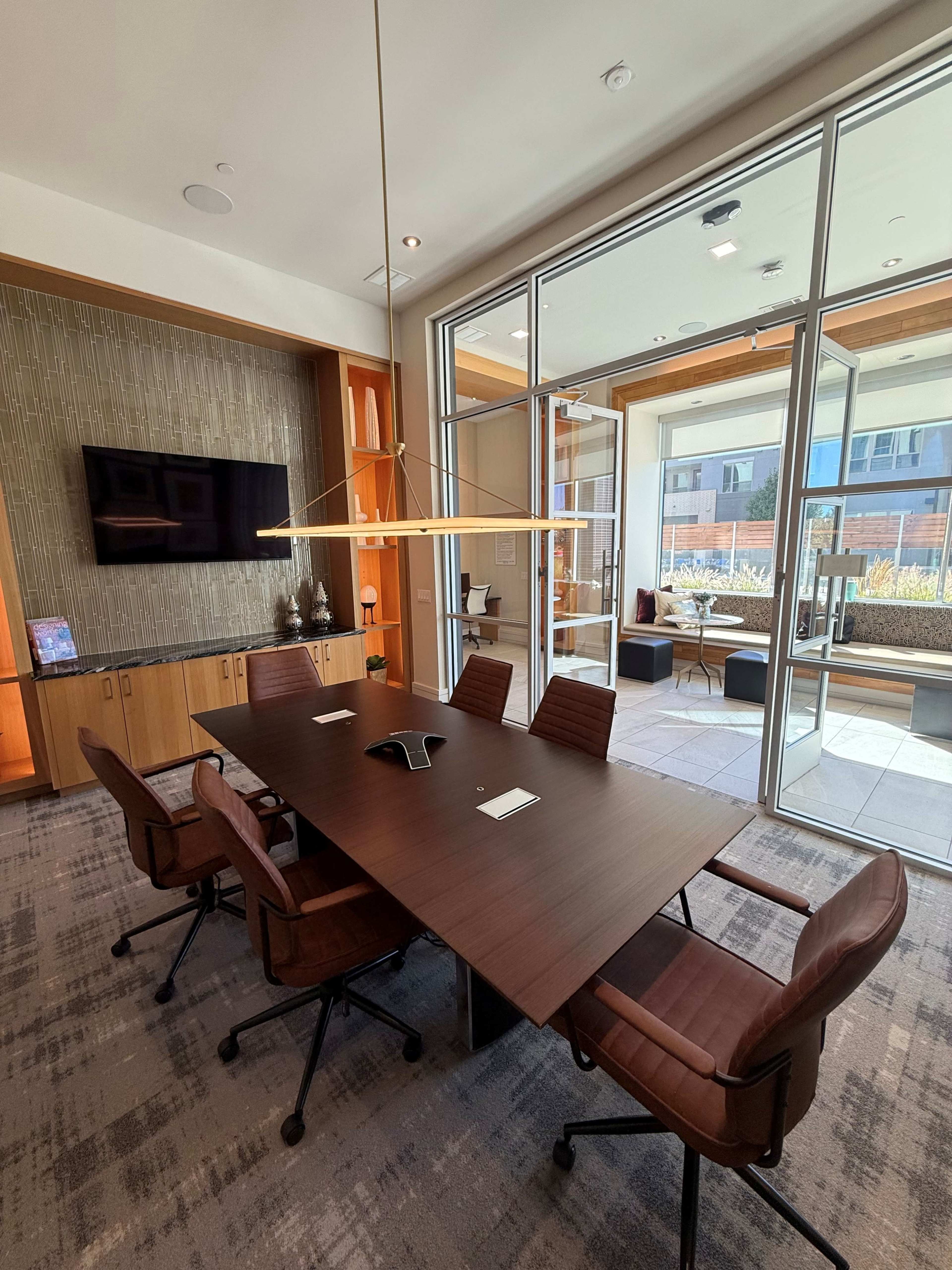 Professional conference room perfect for your next meeting Image in Lowry, Denver, CO