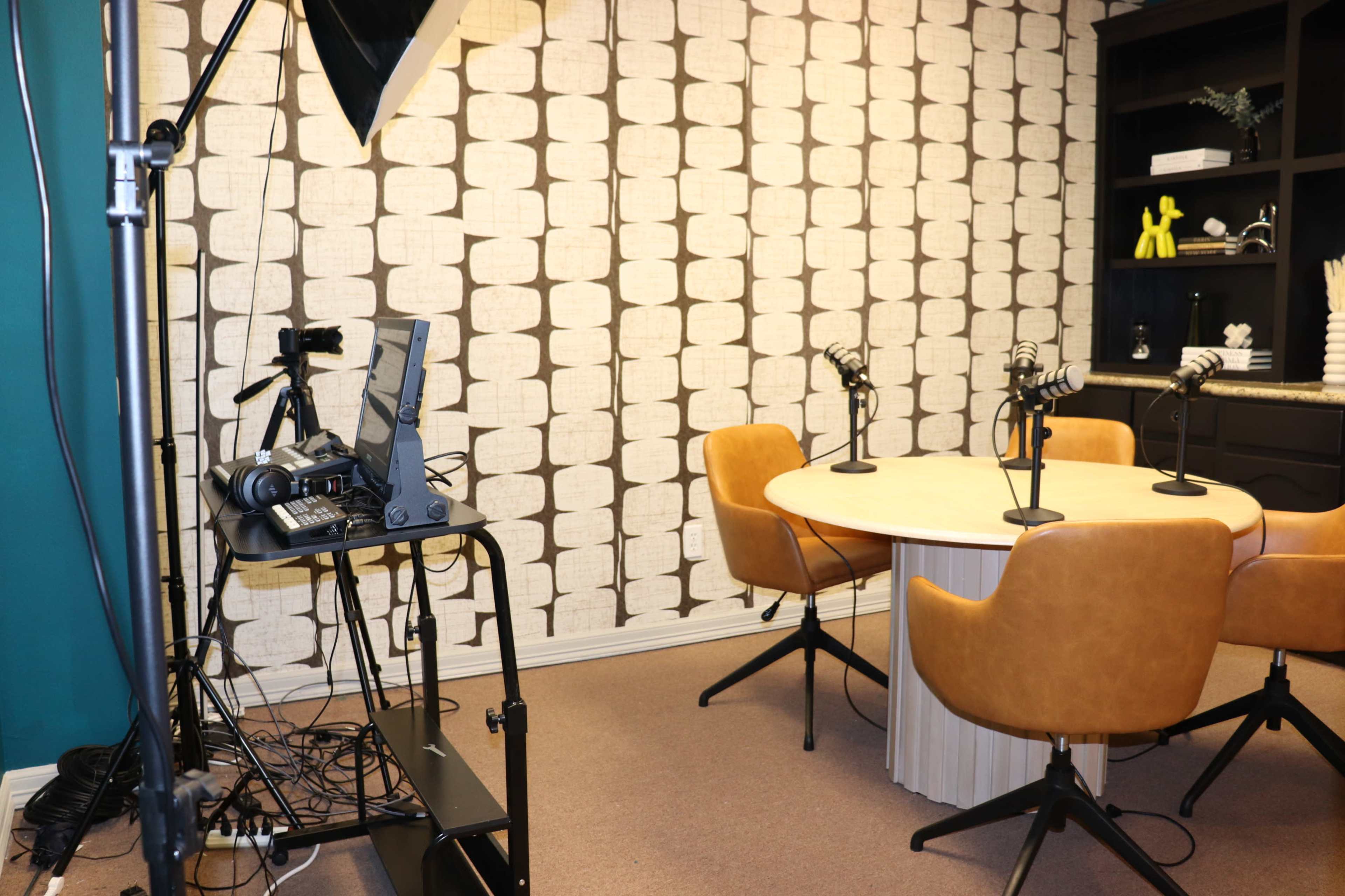 Podcast Recording Studio/ Content Space in a centrally located plaza Image in McAllen, Mcallen, TX