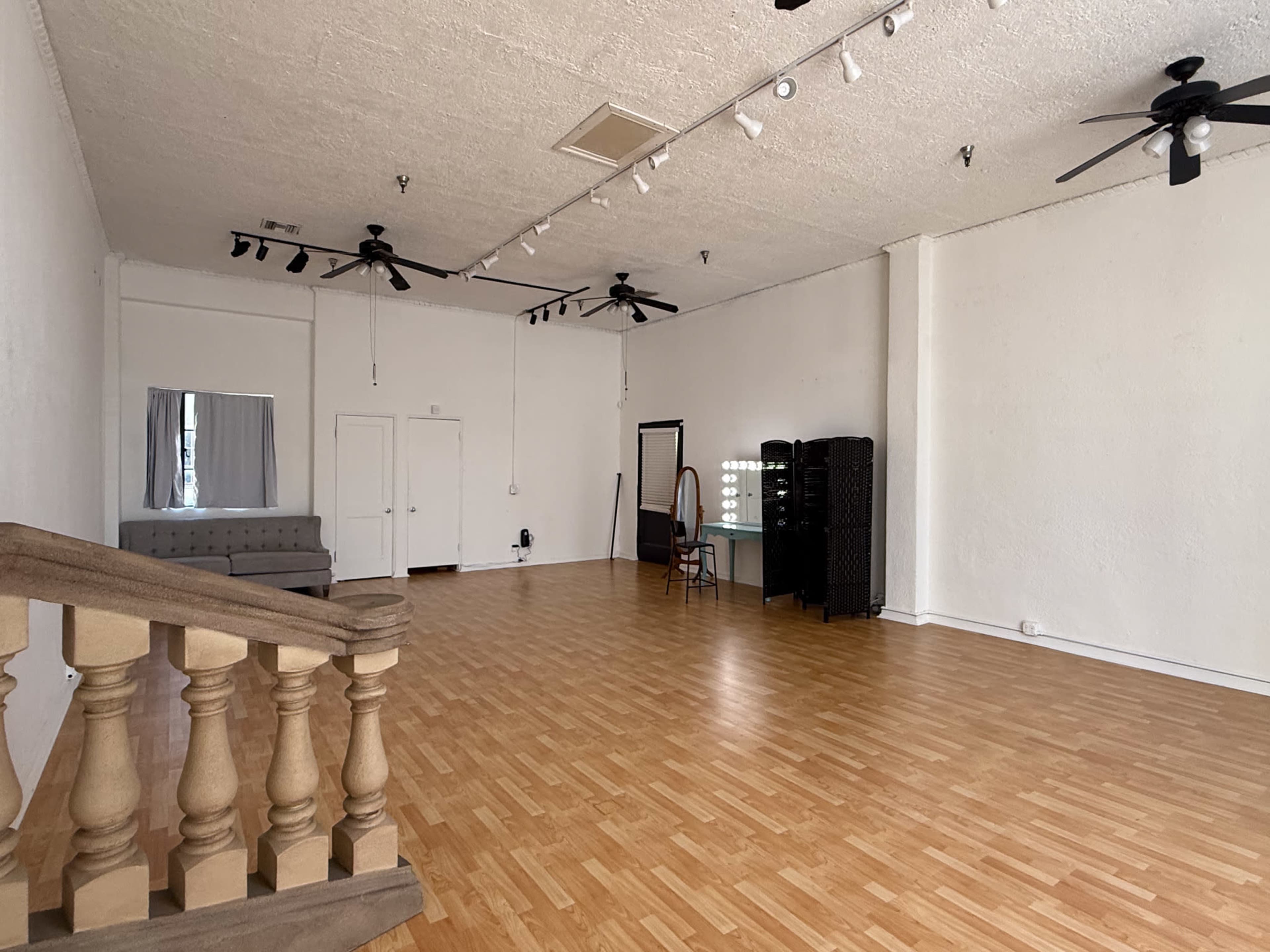 Downtown Art deco daylight Studio, huge large rod iron Image in Downtown, Santa ana, CA