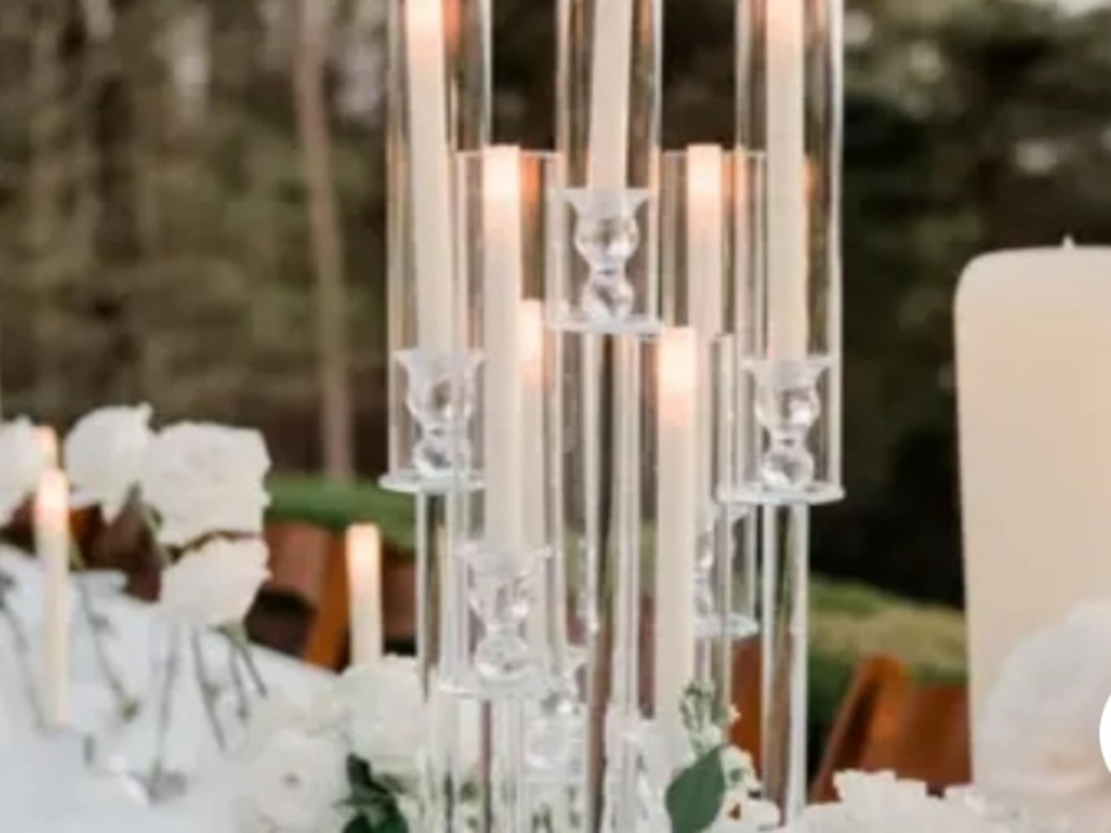 8 Candelabra set with remote 