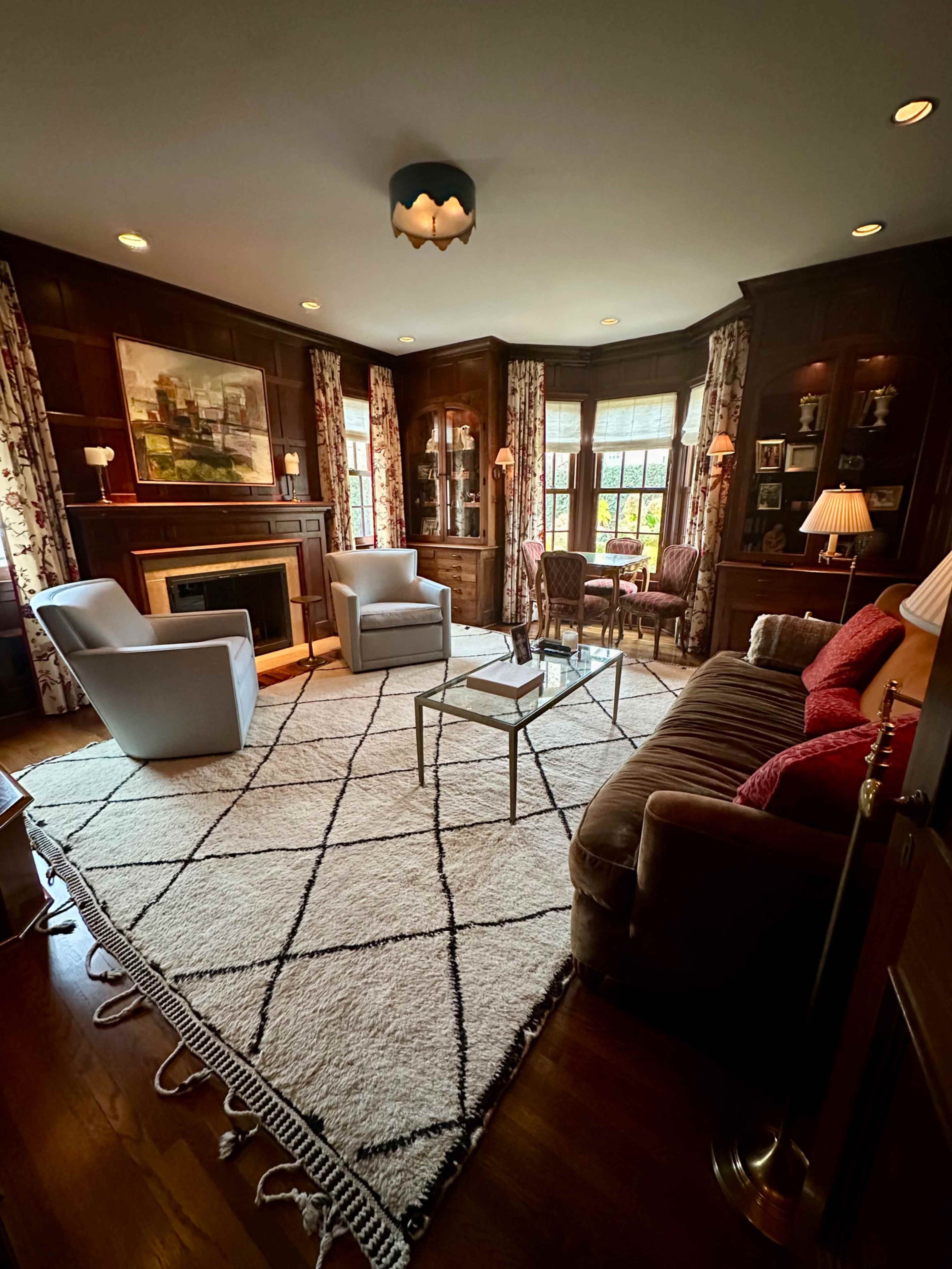 1930s Brick Colonial Traditional Center Hall Floor Plan Image in Country Club, Edina, MN
