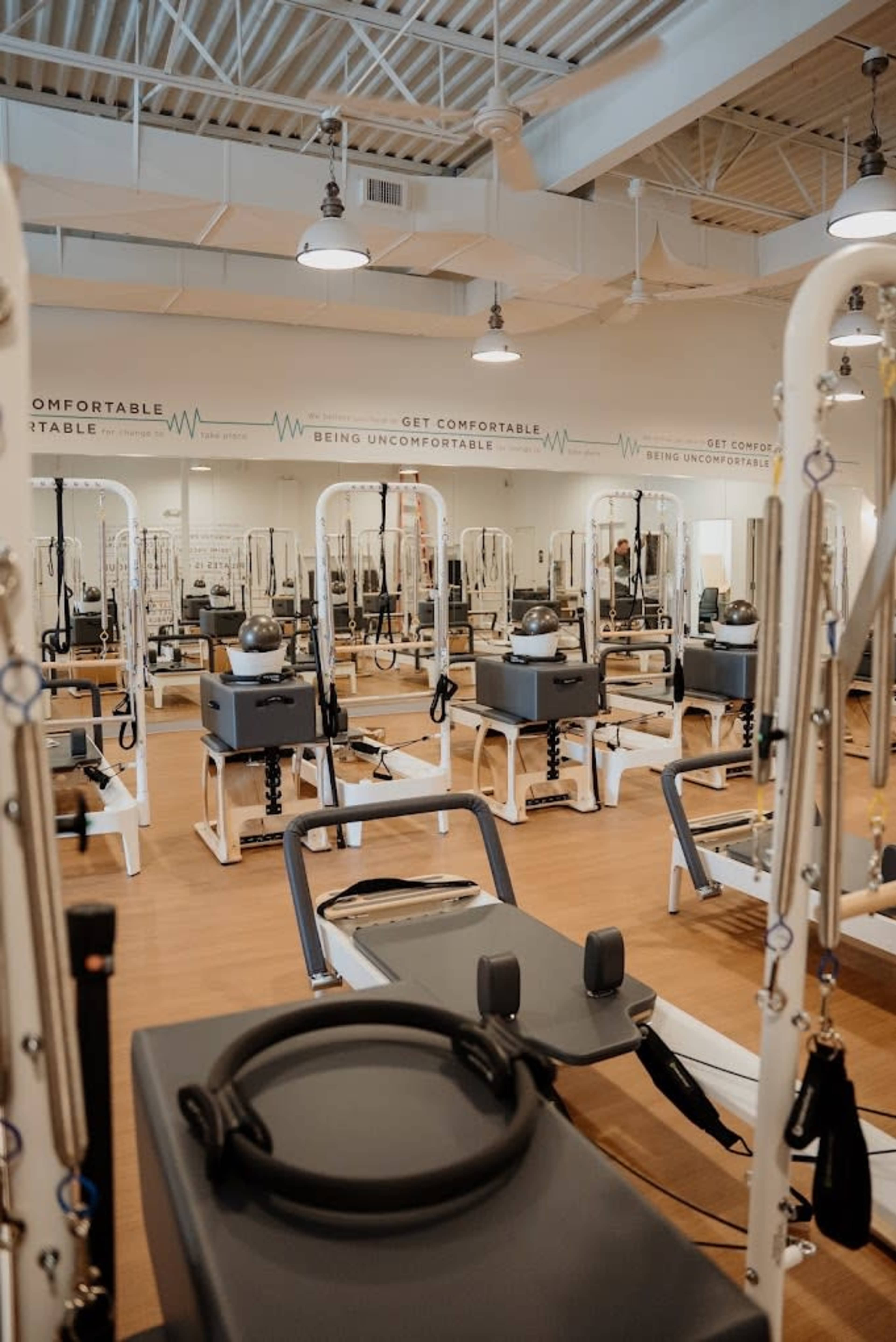 Contemporary Workout Studio with Modern Feel Image in Cascade Township, Grand Rapids, MI