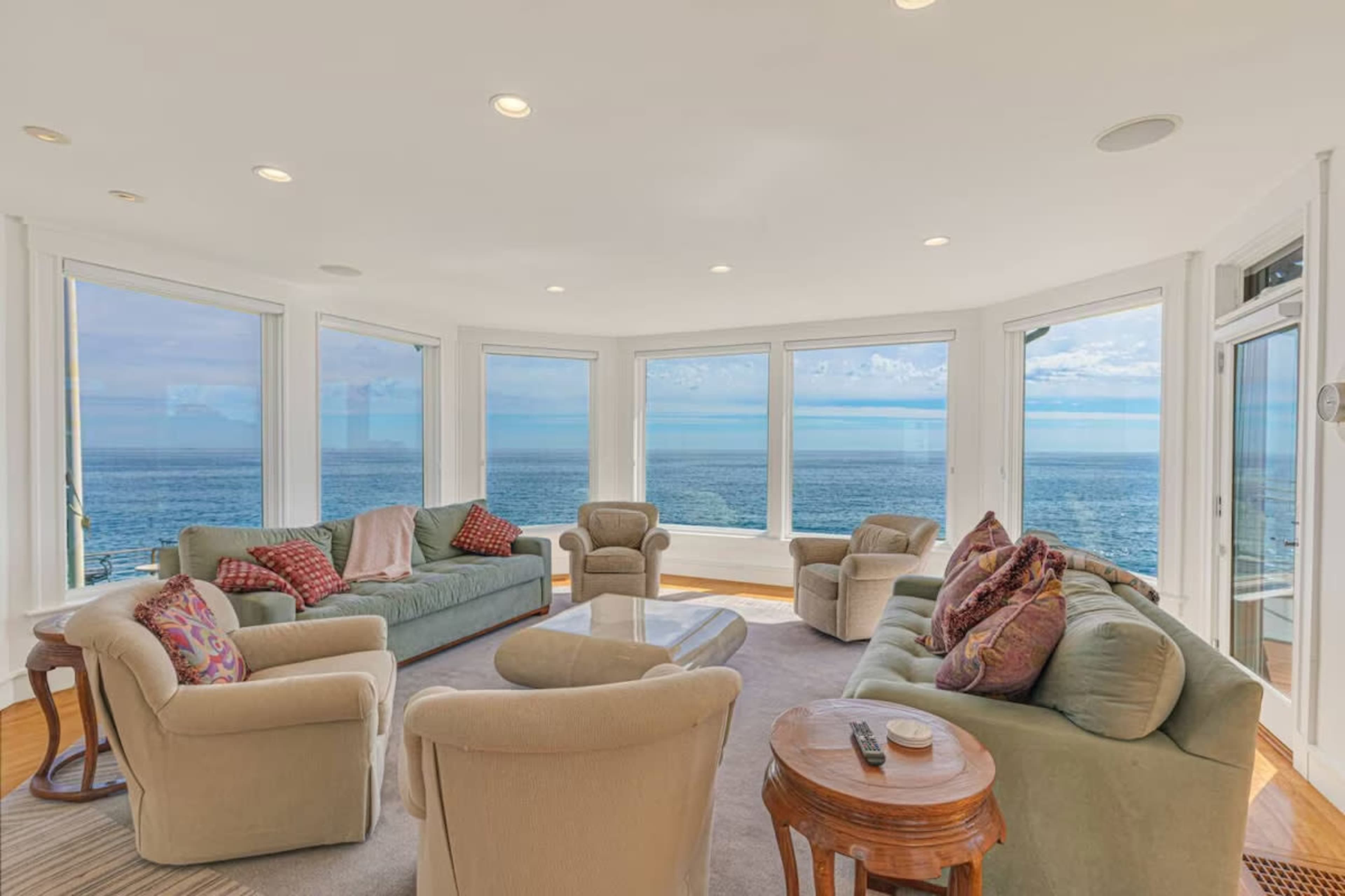 Light-filled, Modern Mansion with Panoramic Ocean Views, Multiple Decks Image in Marblehead, Marblehead, MA