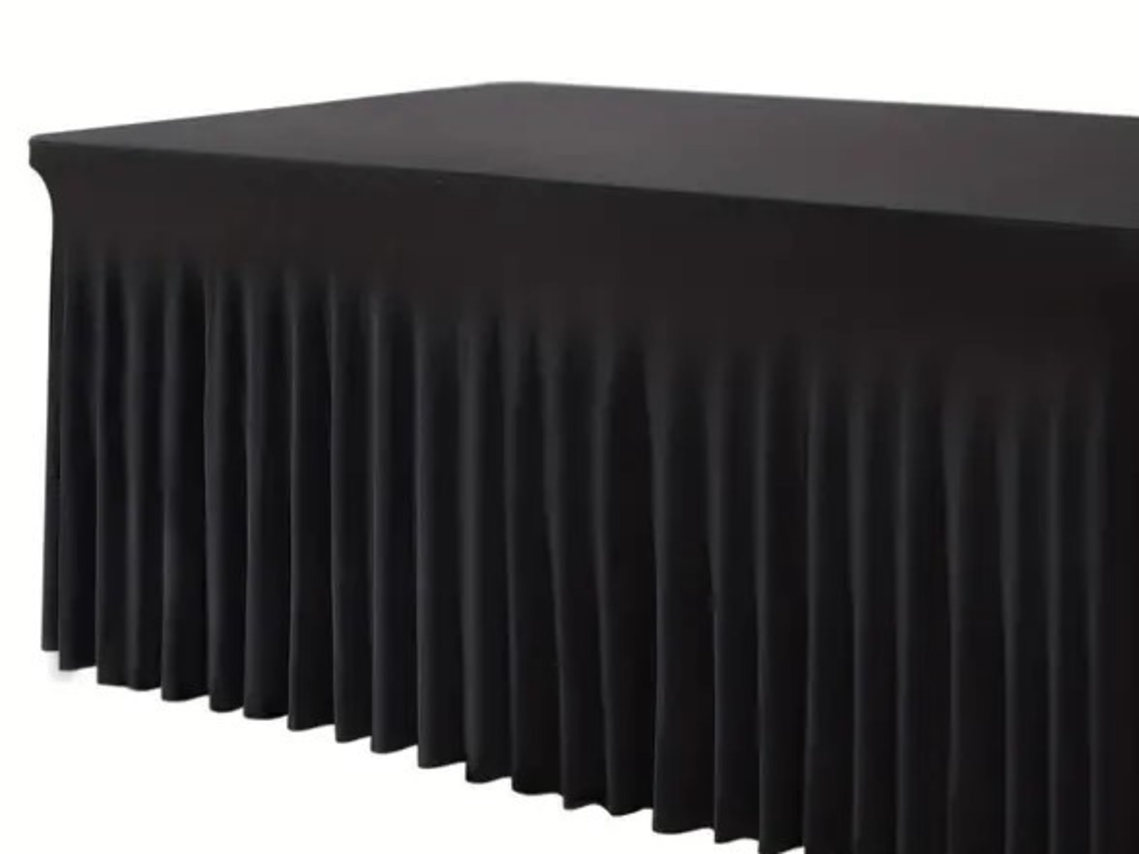 Pleated Buffet Table Linens