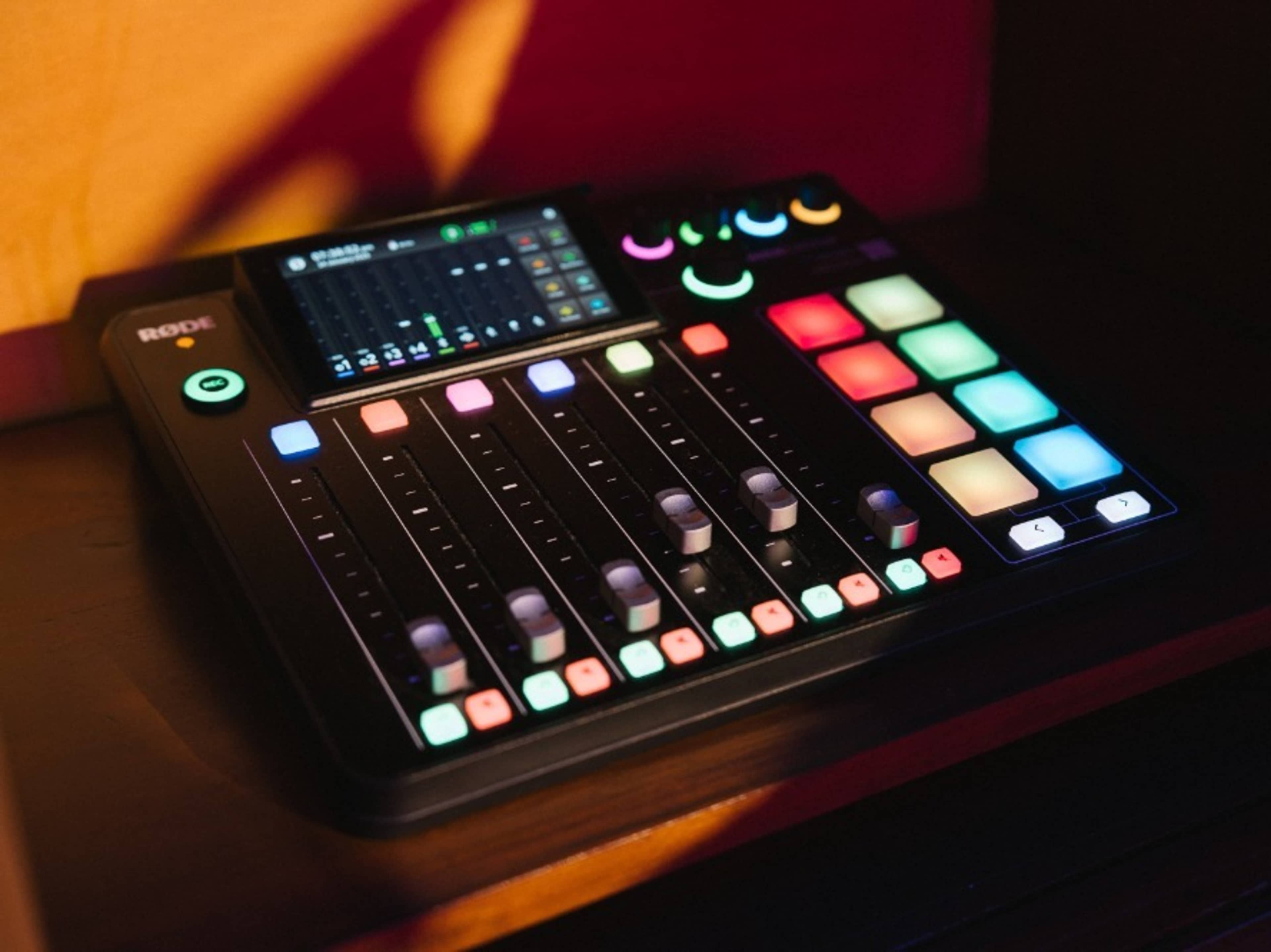 RODECaster Pro II + 2 x Shure SM7B Mics