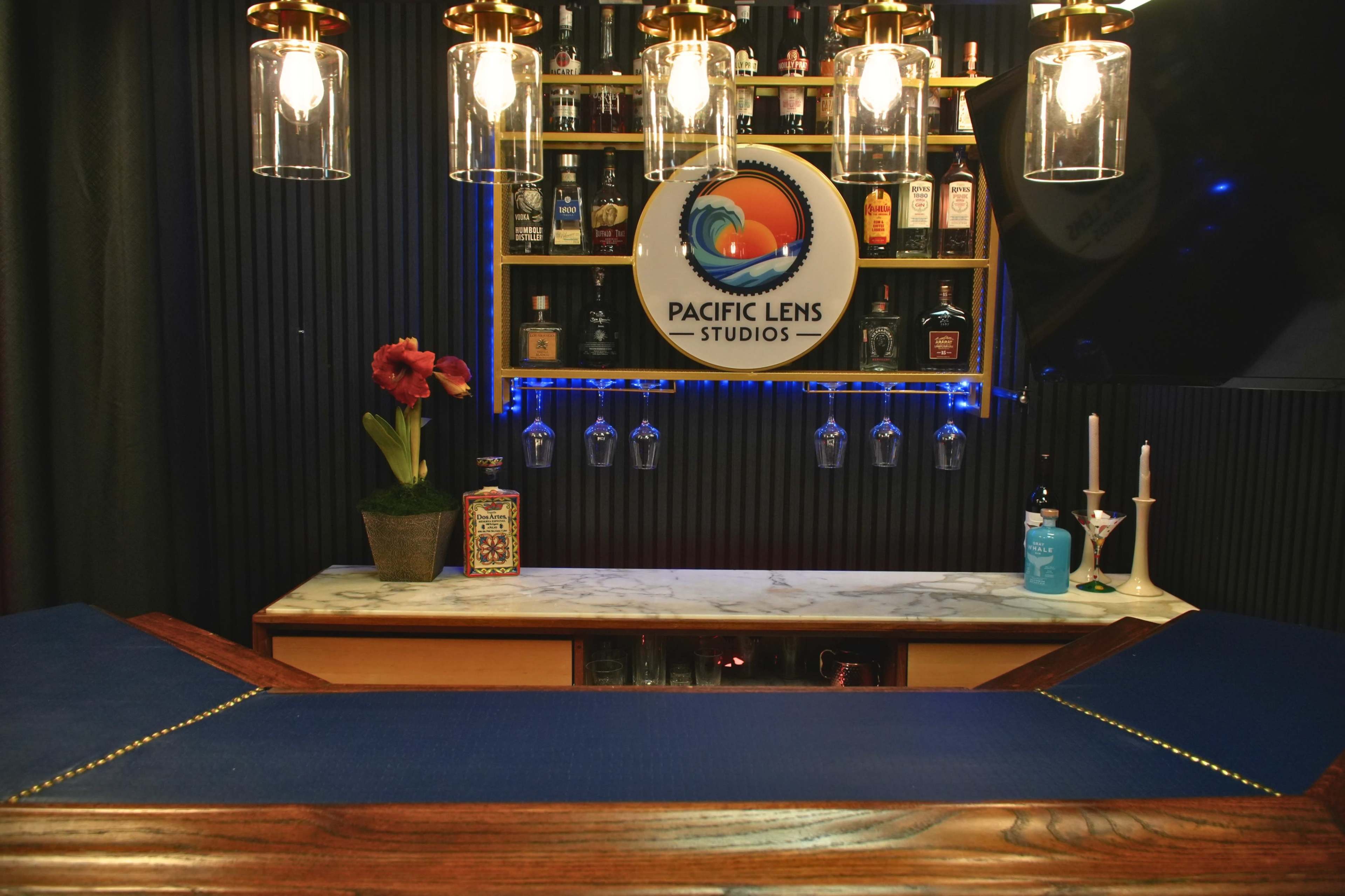 Speakeasy Style Podcast Studio with Immersive Conversation Sets Image in Costa Mesa, Costa Mesa, CA