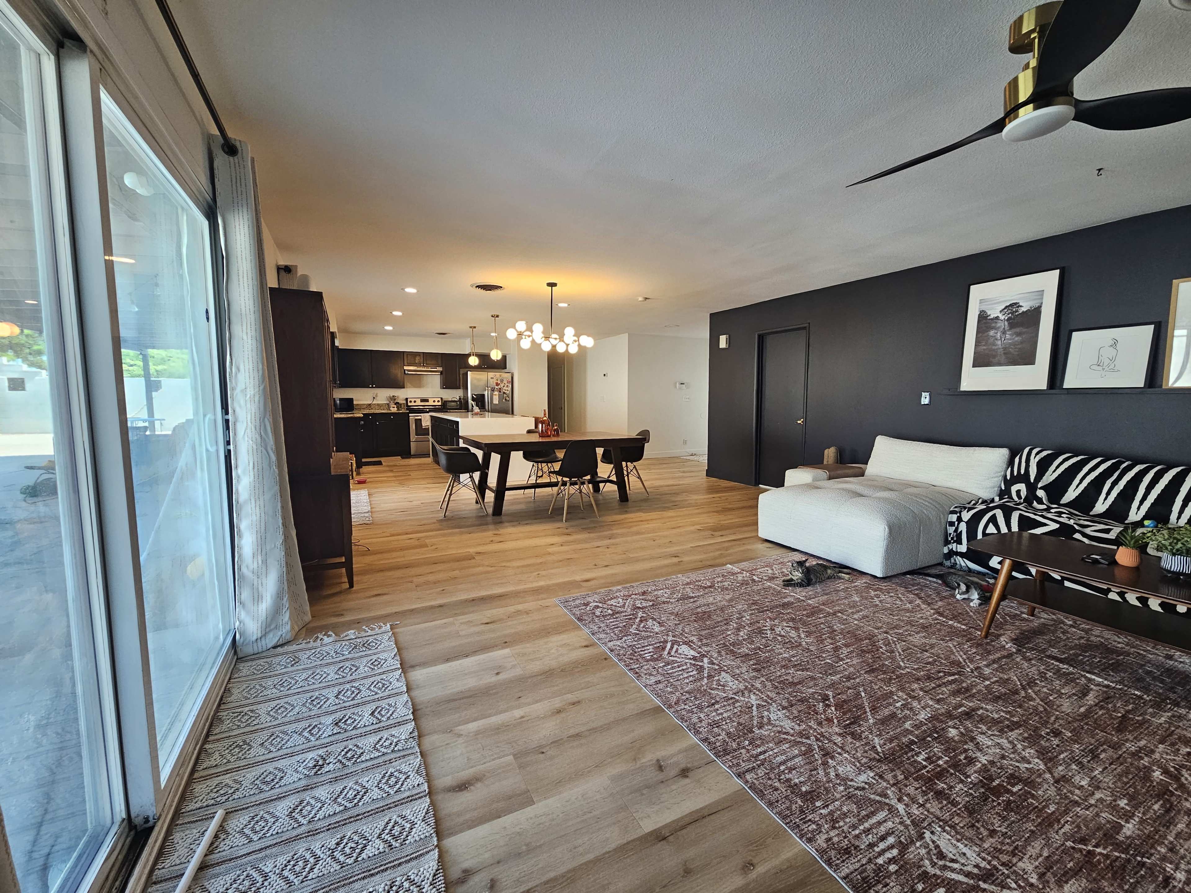 Modern Boho Mid-century Home with a Sparkling Pool Image in Paradise, Las Vegas, NV