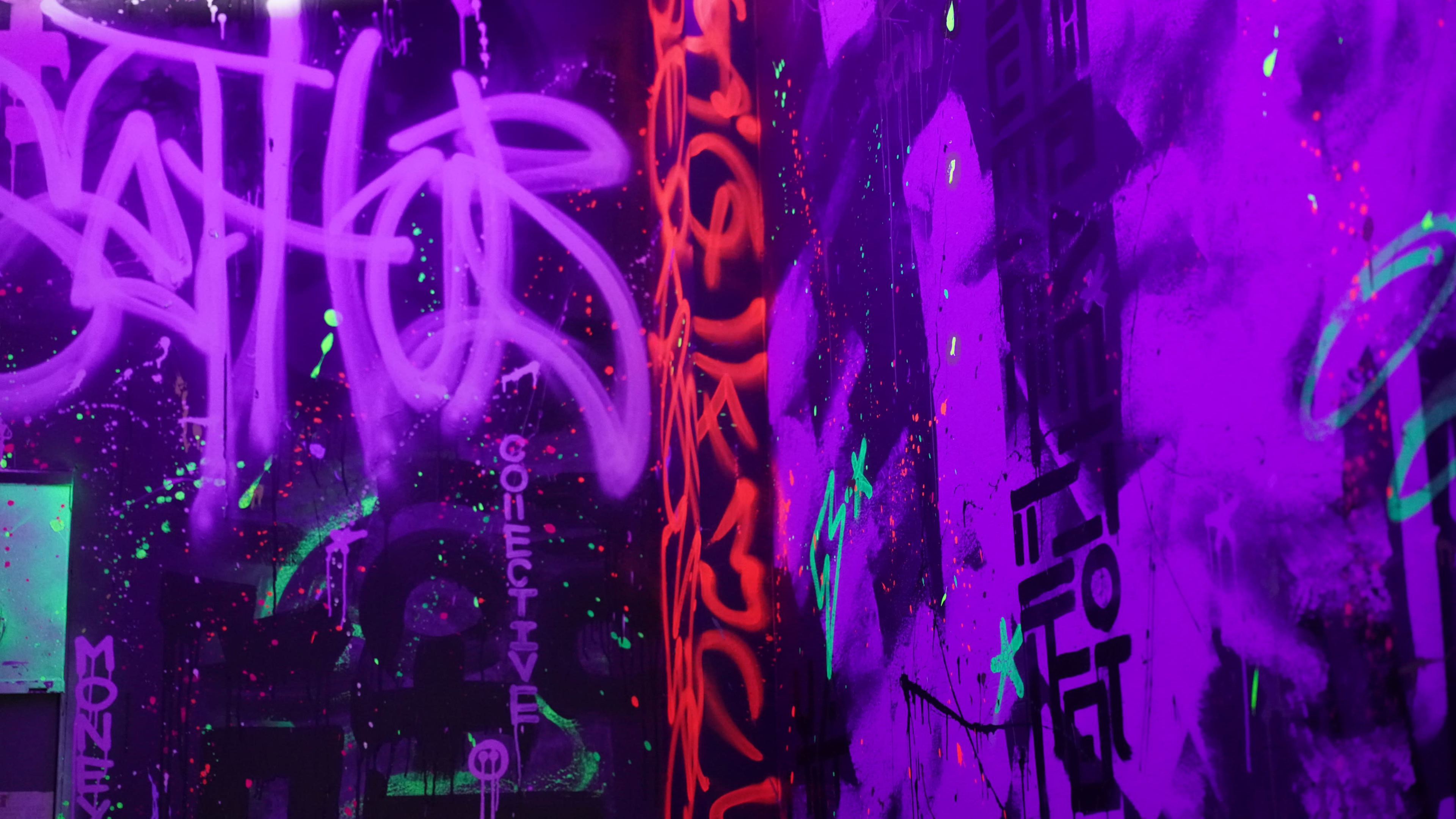 Colorful Graffiti Art Tunnel Studio Photo / Video Set in Downtown LA Image in Downtown Los Angeles, Los Angeles, CA