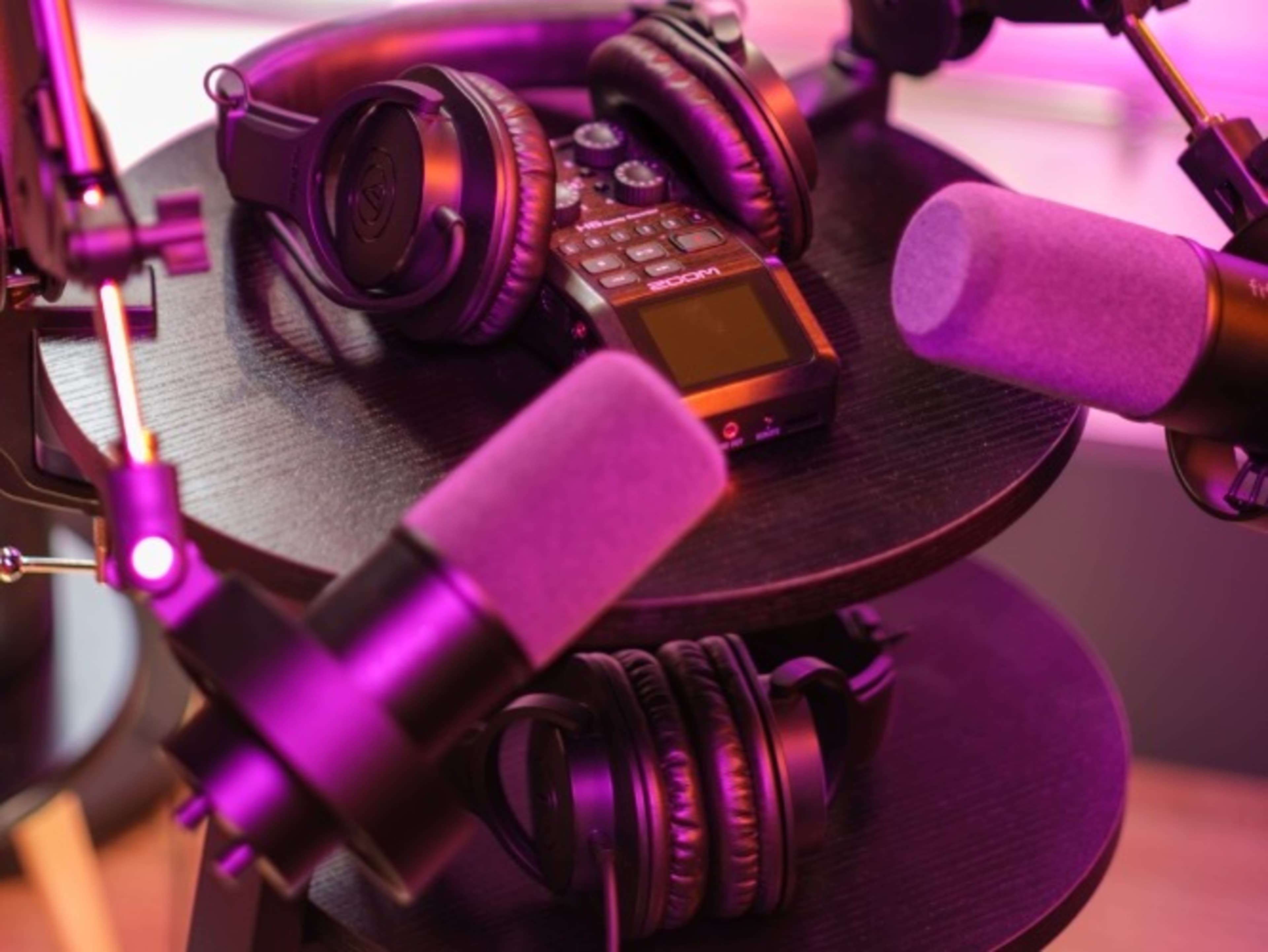 Just Audio Podcast Recording