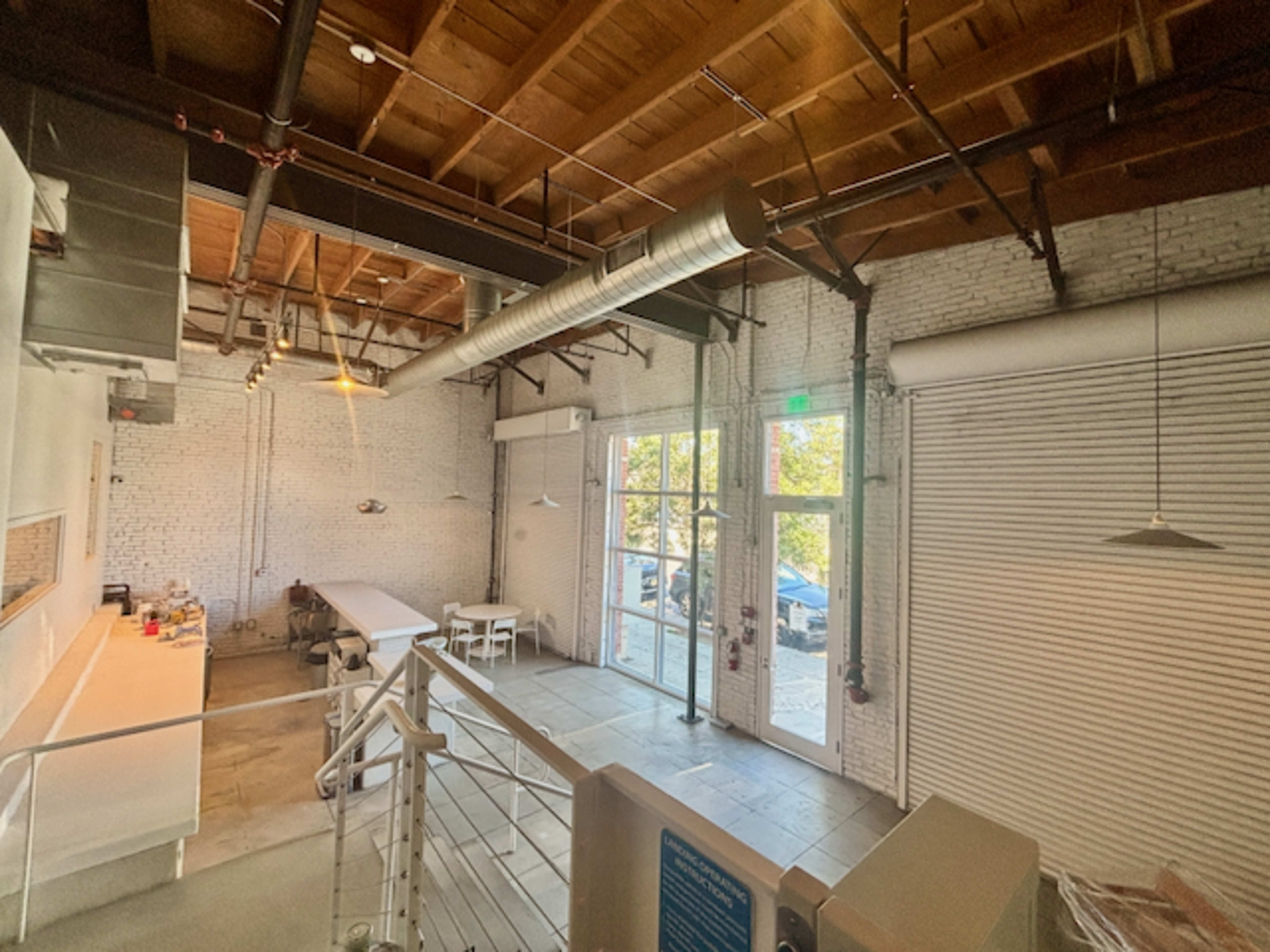 Arts District Bright Modern Event Space with Cafe/Bar | Gated Parking | Rollup Door Access Image in Central LA, Los Angeles, CA
