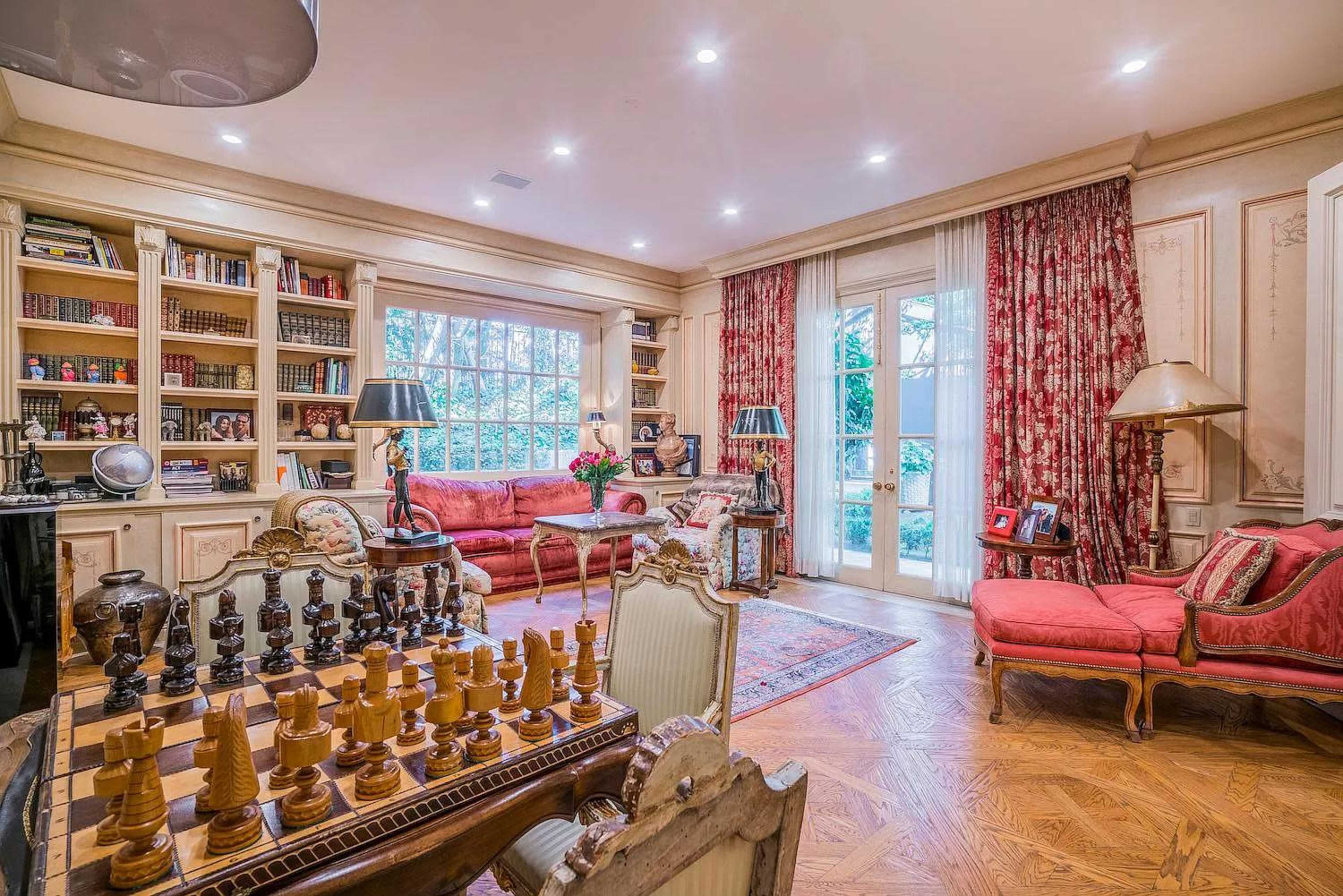 GRAND CHATEAU WITH REGAL INTERIORS & POOL Image in Beverly Crest, Beverly Hills, CA