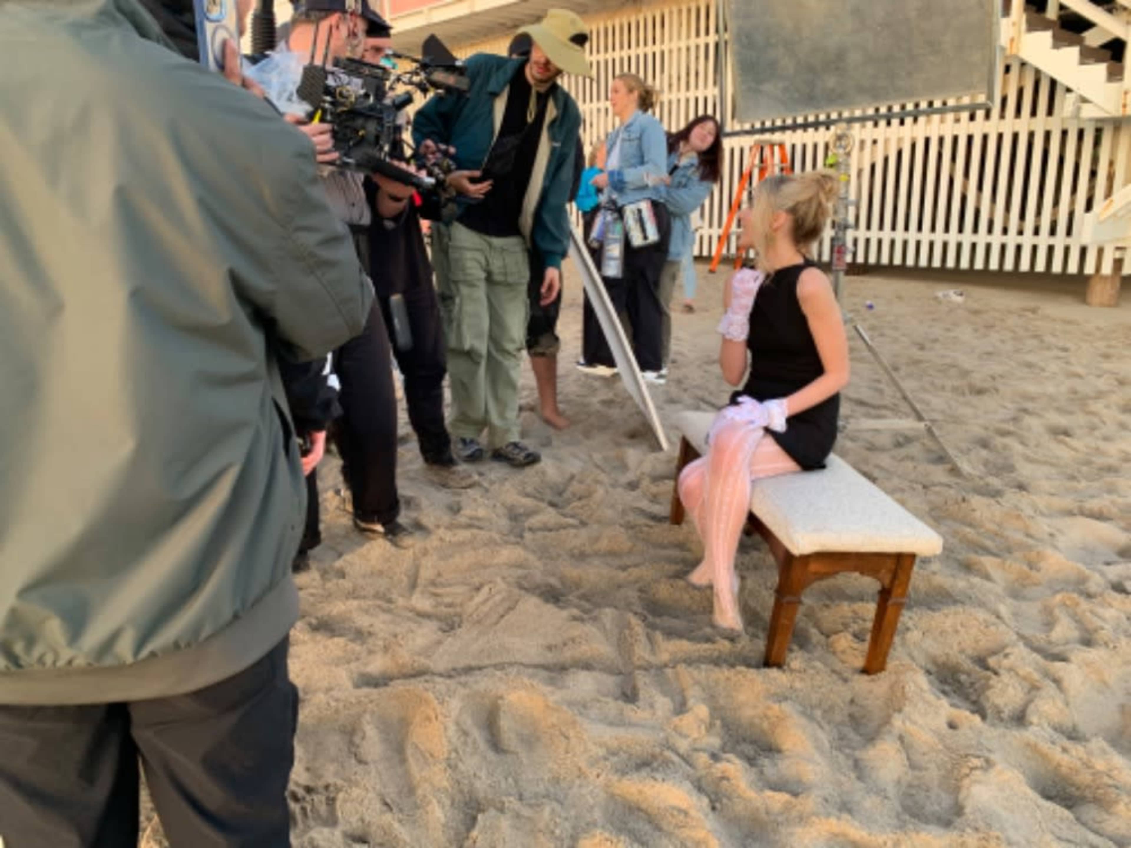 Behind the scenes production…of your shoot 