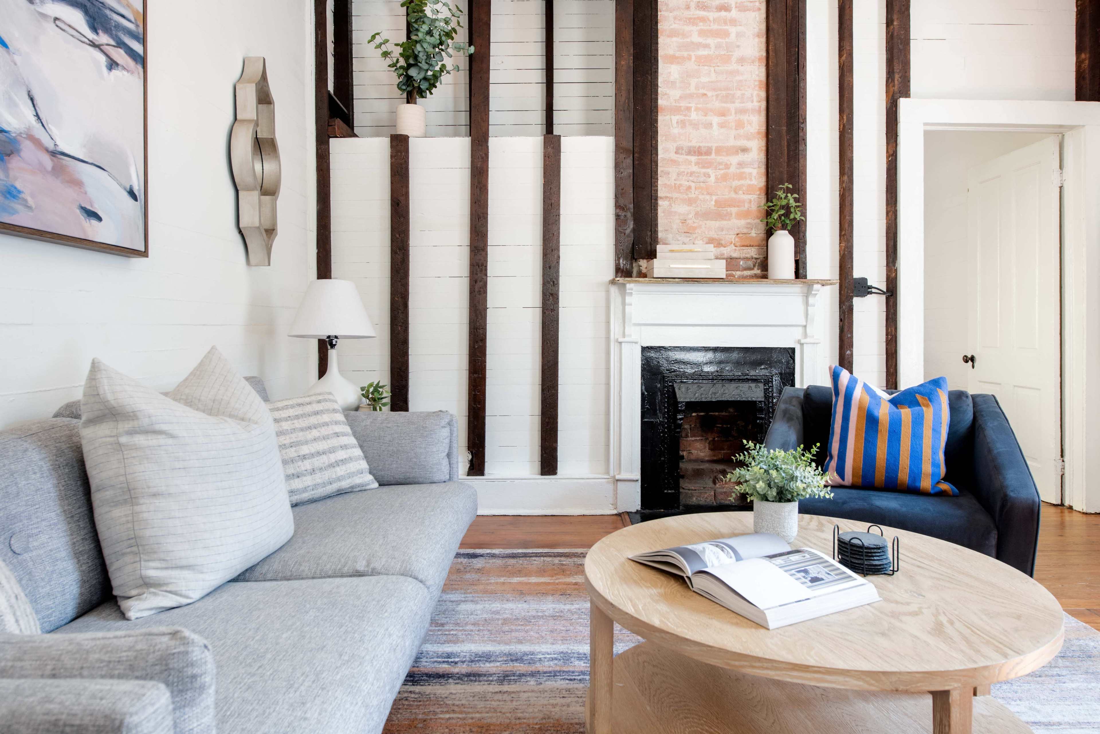 Porch Cayenne - Designer Stay! Yard & Cowboy Pool Image in Cabbagetown, Atlanta, GA
