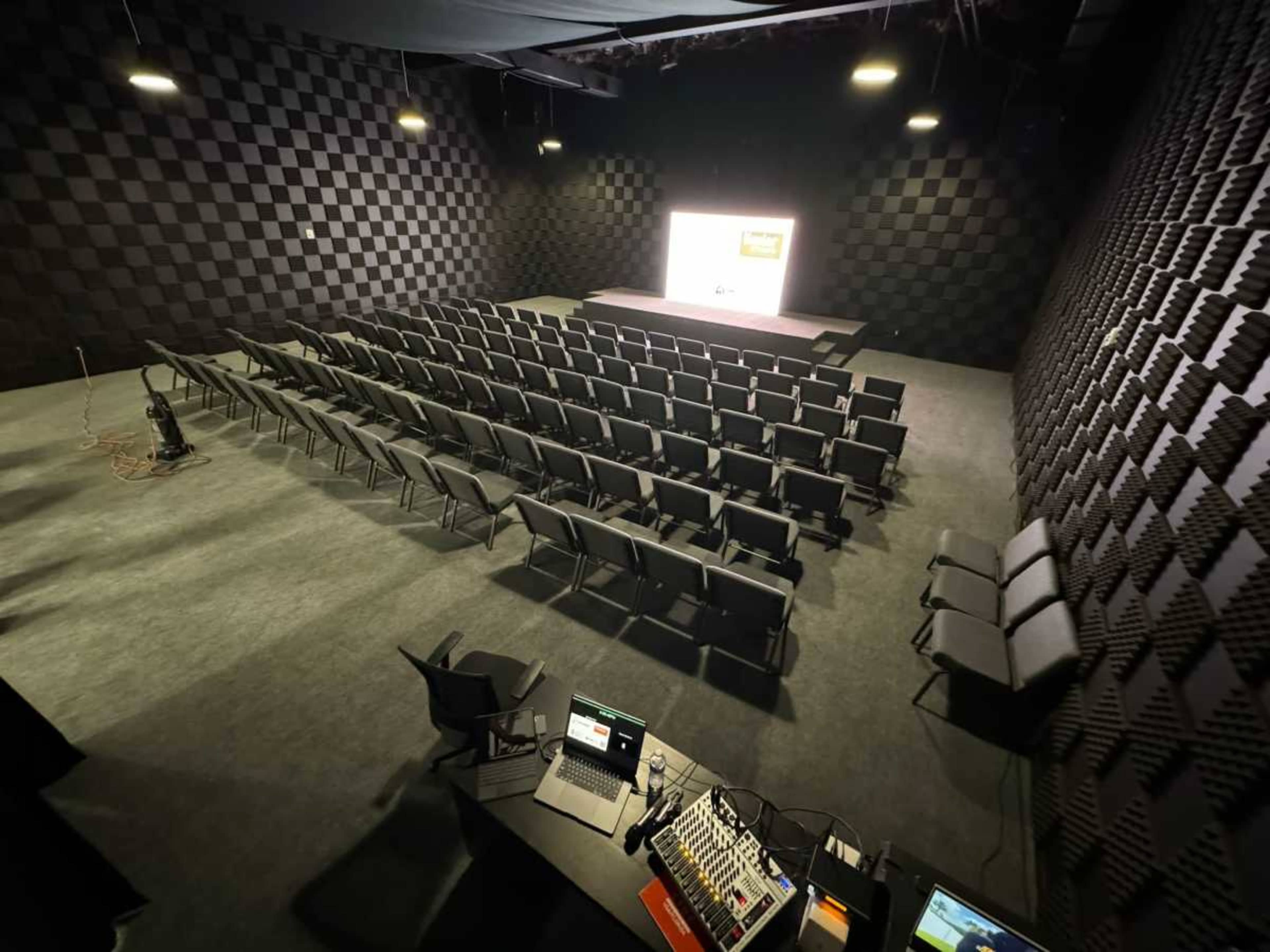 Welcoming auditorium, perfect for church services, meetings, and recording studio use, with outstanding audio and lighting. Image in Southwest Orlando, Orlando, FL