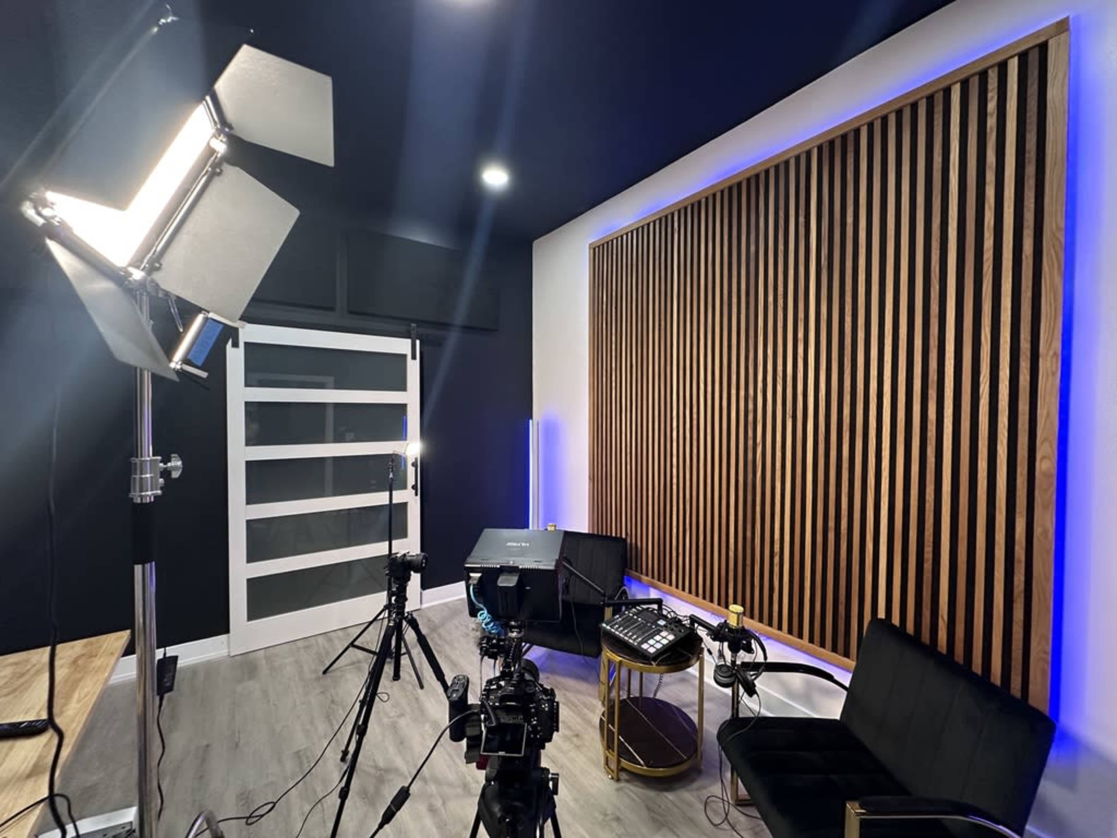 Studio-Ready Podcast & Vocal Recording Room in AT Image in South Fulton, Atlanta, GA