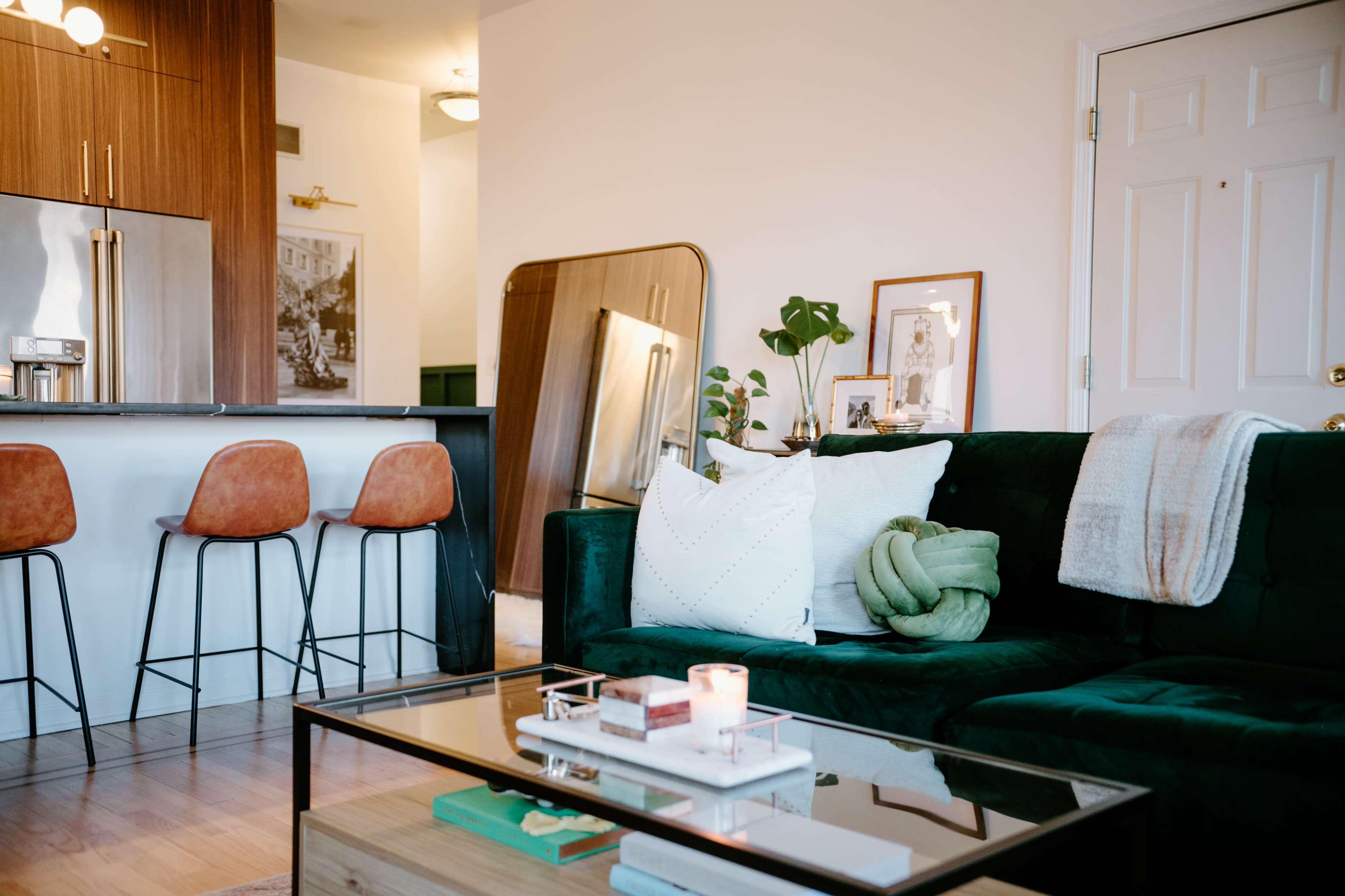 Moody Mid Century Inspired Designer Condo in the Heart of Chicago - a brand content creation dream Image in Uptown, Chicago, IL