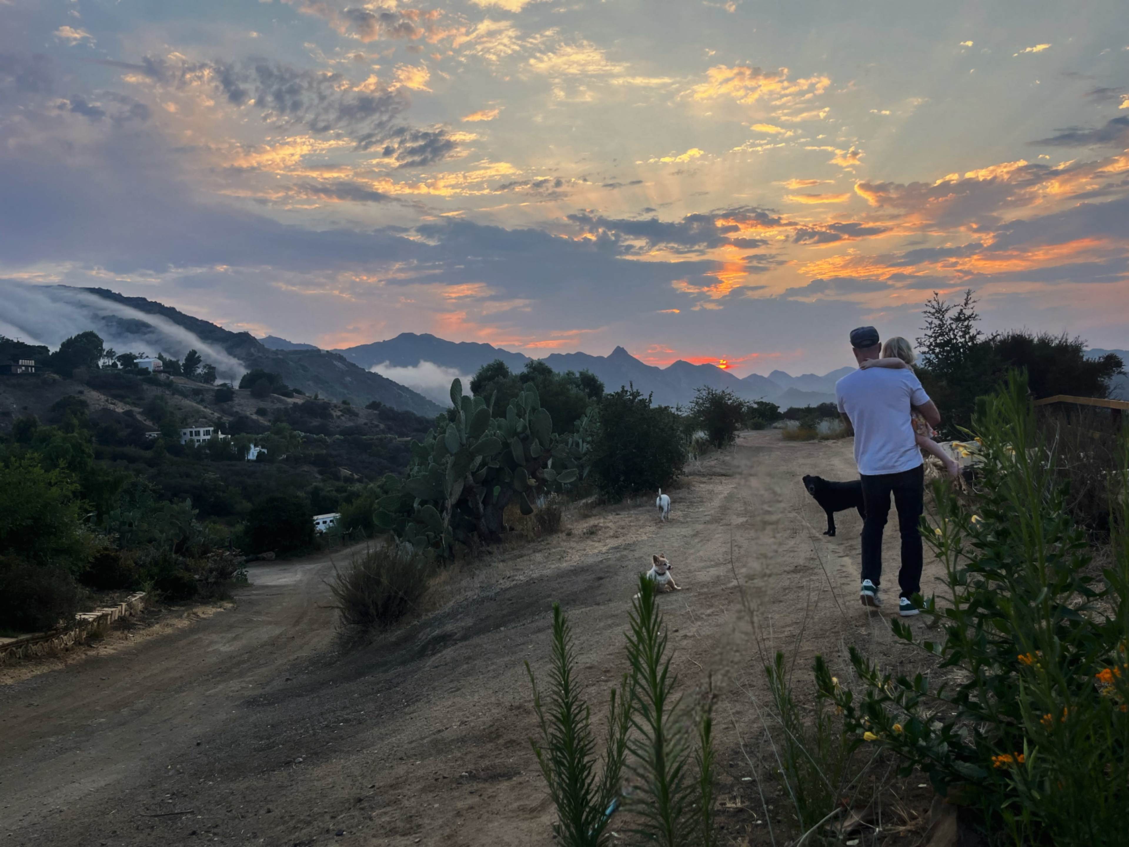 30-Acre Private Ranch in Malibu. Versatile natural location with walk-in custom ROCK POOL + access to large PRODUCTION HOUSE w/ MAKE-UP room, bathroom, kitchenette + lounge. Daylight Studio w/ Cyc Wall/Downstairs Interior of Main Ranch House ADDITIONAL Image in , Malibu, CA